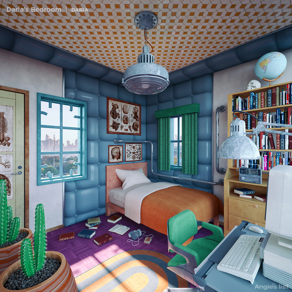 Cartoon Bedrooms Real Life Decor Apartment Therapy