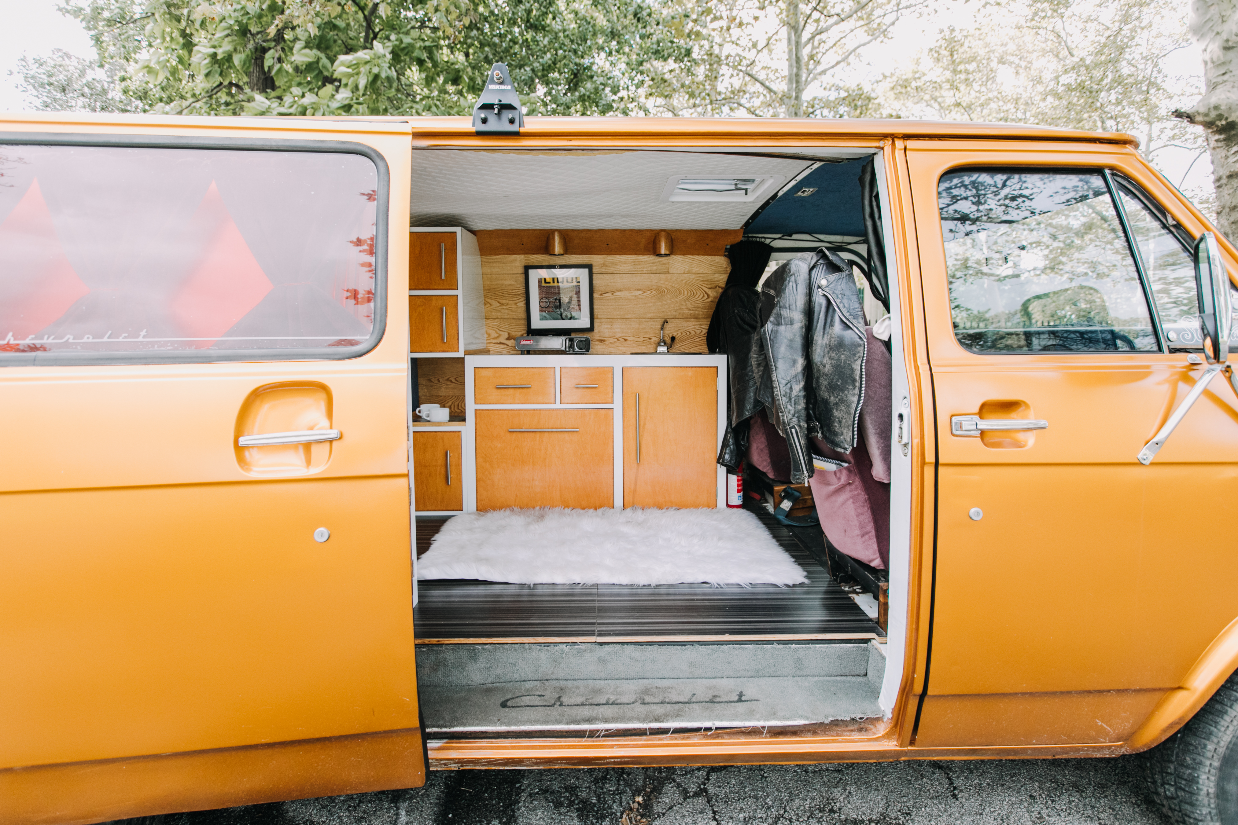 1970s Van Conversion Tiny Home Tour Apartment Therapy