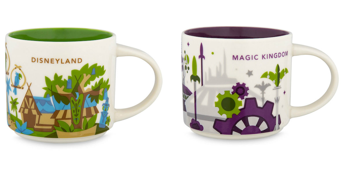 You Are Here: The Starbucks Disney Coffee Mugs