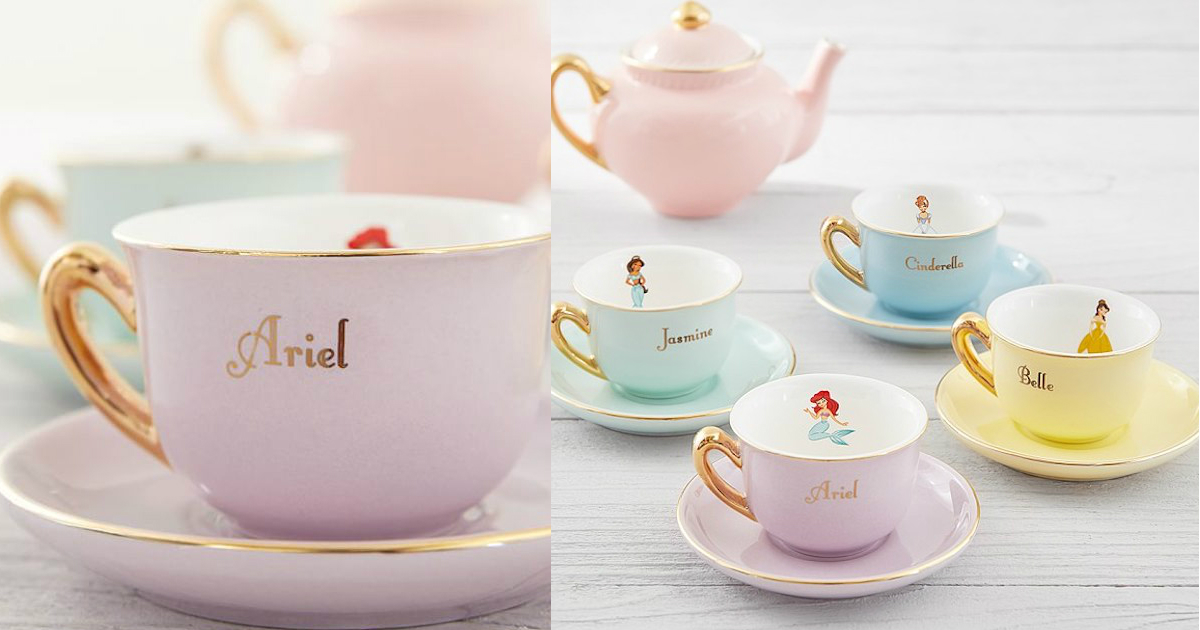 You Can Host a Disney Princess-Themed Tea Party With This Porcelain Set