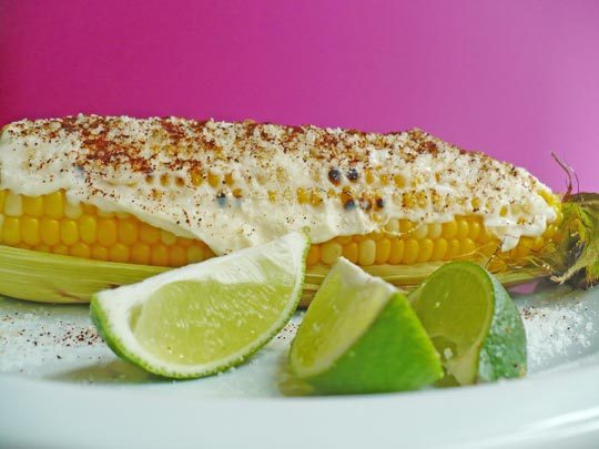 Street Food Recipe: Elote (Roasted Sweet Corn with Cheese) | Kitchn