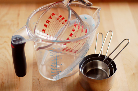 Kitchen Tools: Need Both Dry and Liquid Measuring Cups?