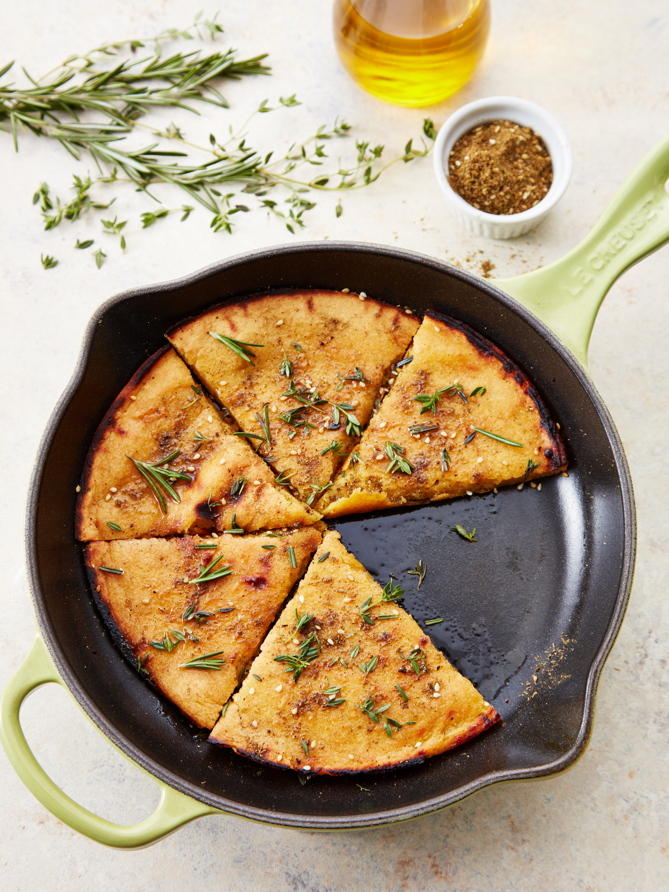 Socca - Gluten Free Chickpea Flour Flatbread Recipe | Kitchn