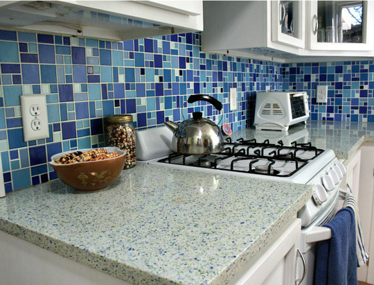 Kitchen Before & After: A Small Outdated Kitchen Gets a Fantastic Green ...