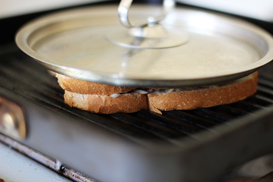 How to Press a Panini with a Skillet