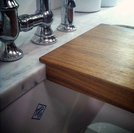 Custom Sink Cover Cutting Board and Over the Sink Surface