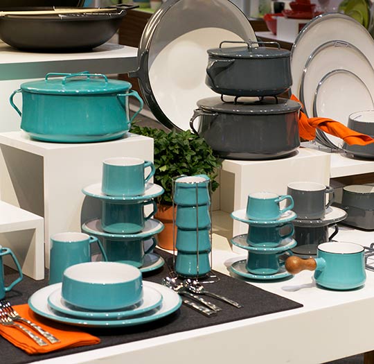 Købenstyle Chili Red Dinnerware Collection