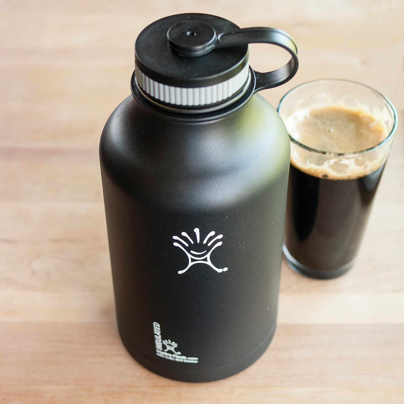 Hydro Flask 64 oz. Wide-Mouth Water Bottle (Growler) - Hike & Camp