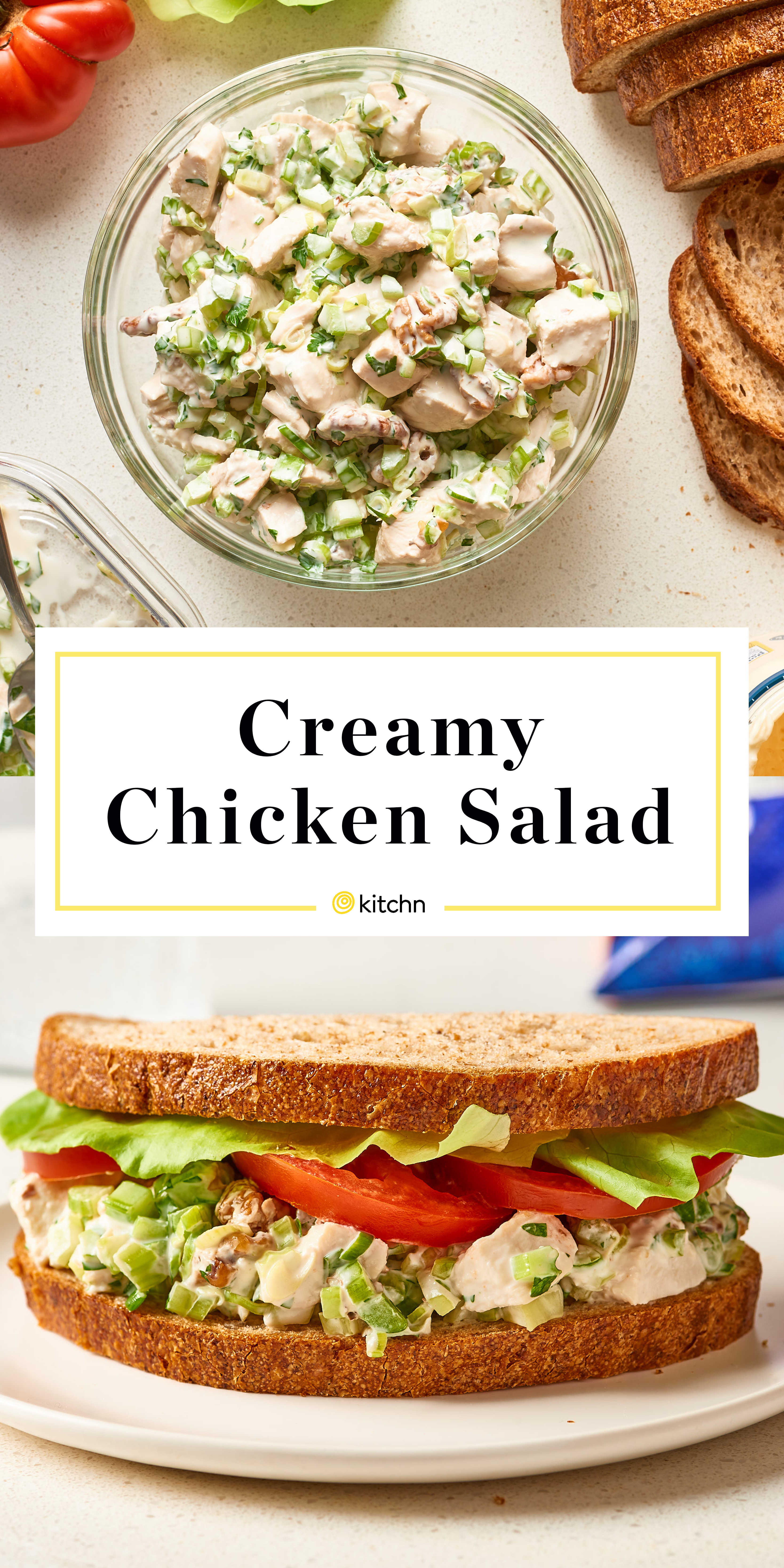 How To Make Classic Creamy Chicken Salad How To Make Classic Creamy Chicken Salad
