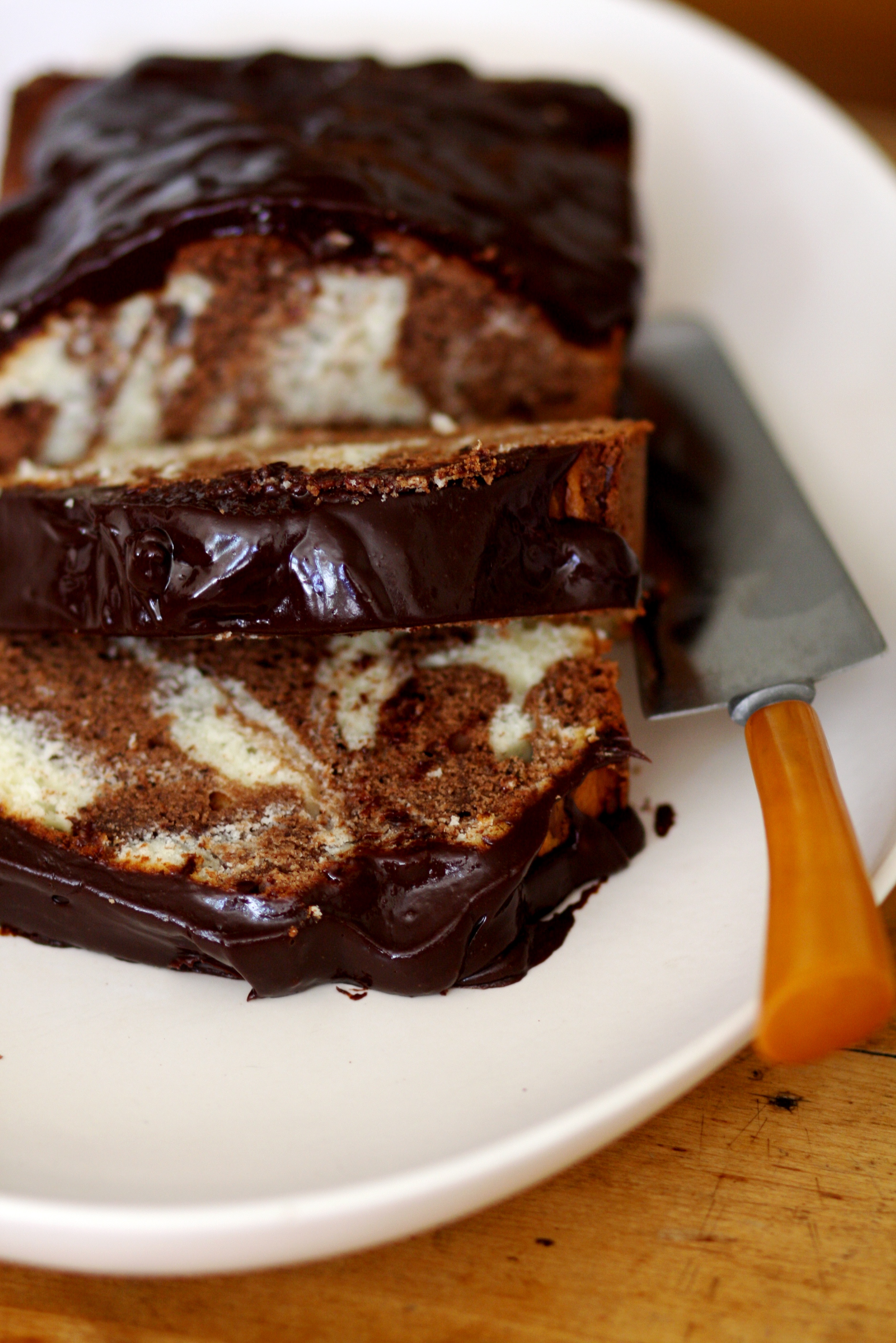 Buttermilk Marble Bundt Cake with Chocolate Glaze | Serena Bakes Simply  From Scratch