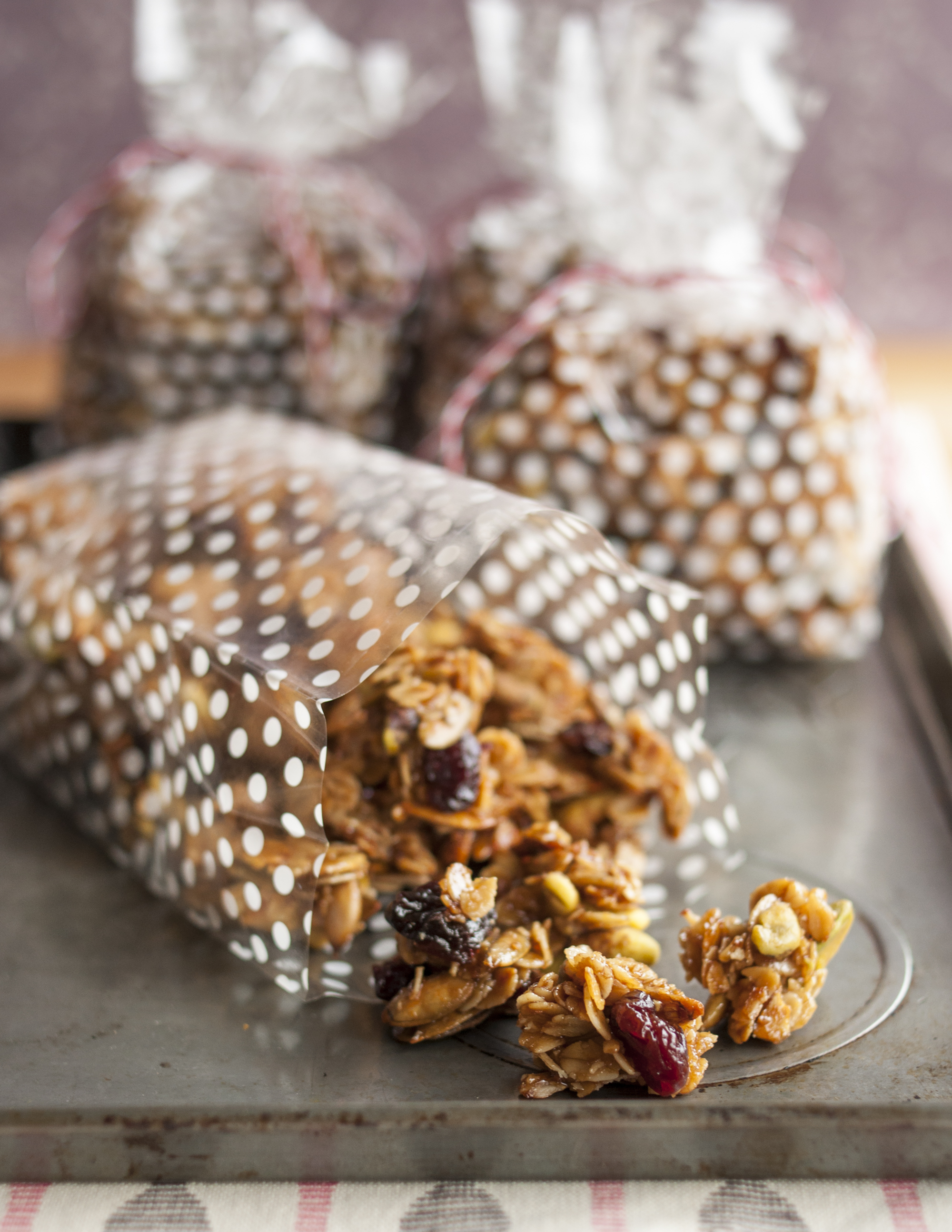 Cherry Pistachio Granola - A Sweet and Delicious Healthy Snack