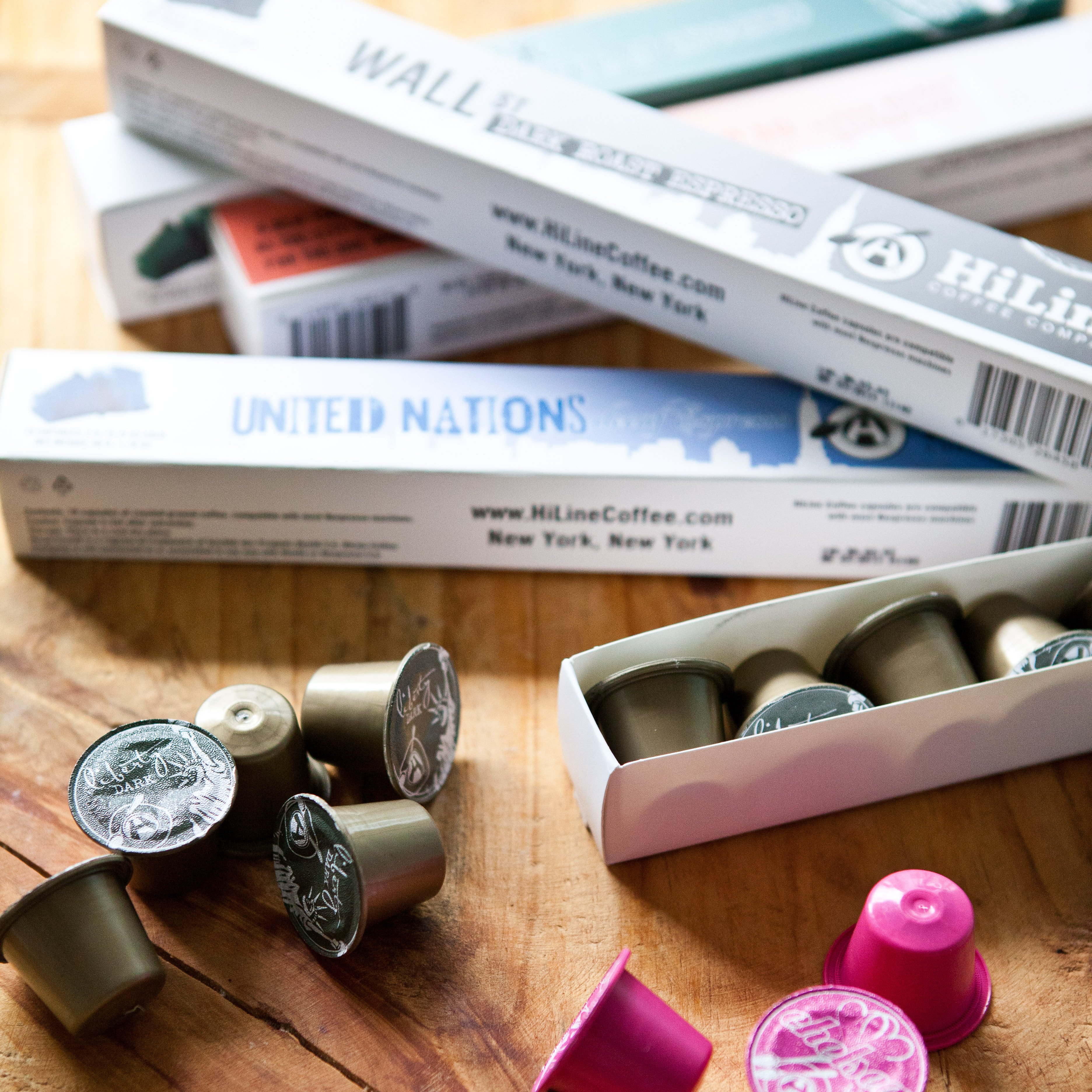 HiLine Coffee's Espresso Capsules 