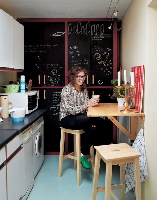 Ikea shop wall table