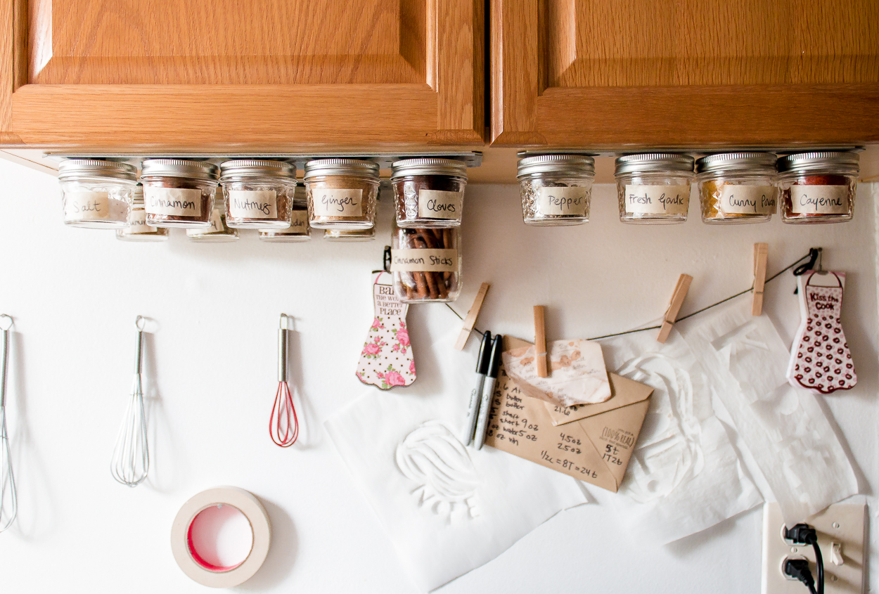 5 Easy Steps to Organize and Simplify Spice Jars - Smallish Home