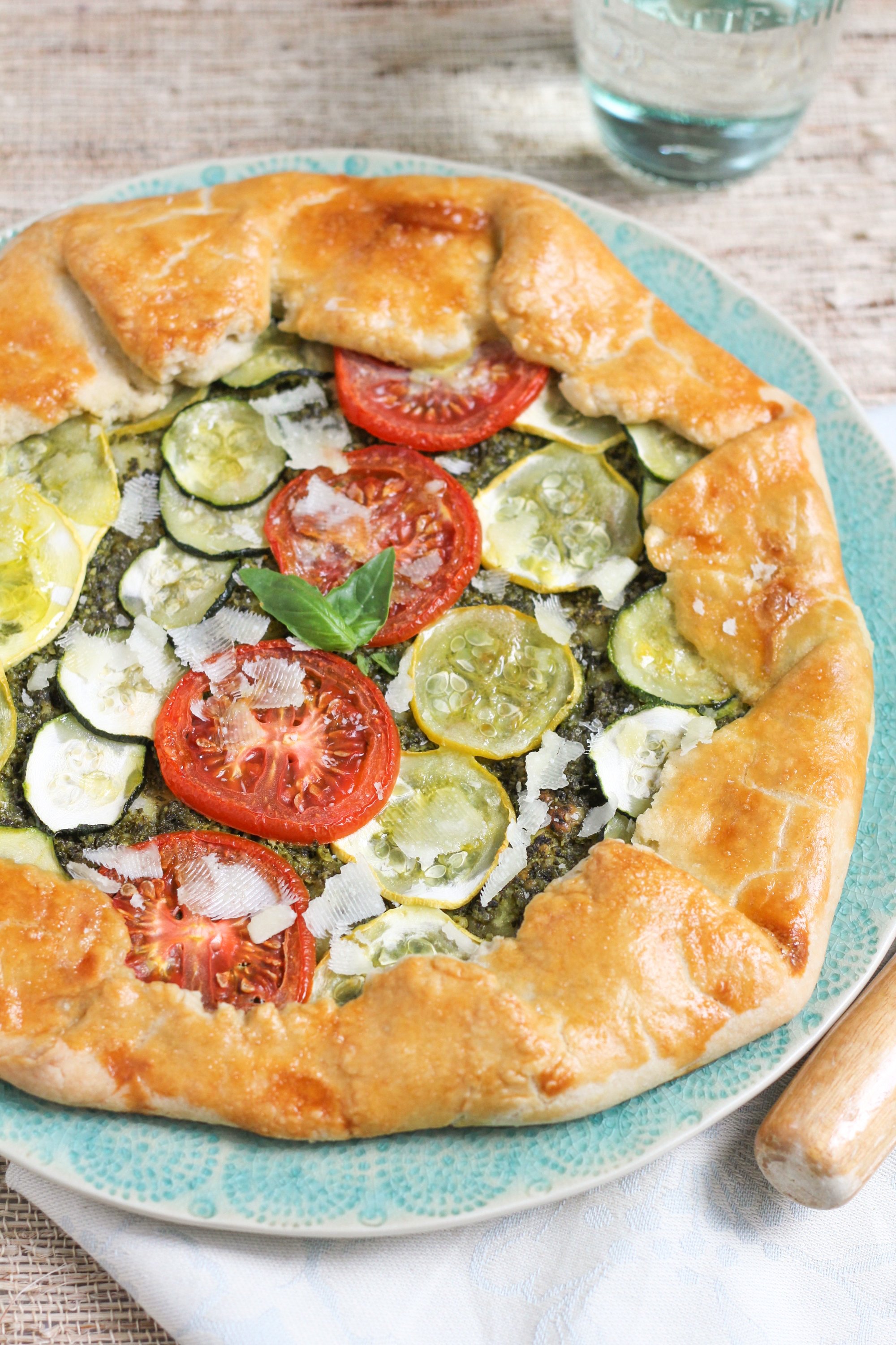 Spring Seasonal Vegetable Galette Hack