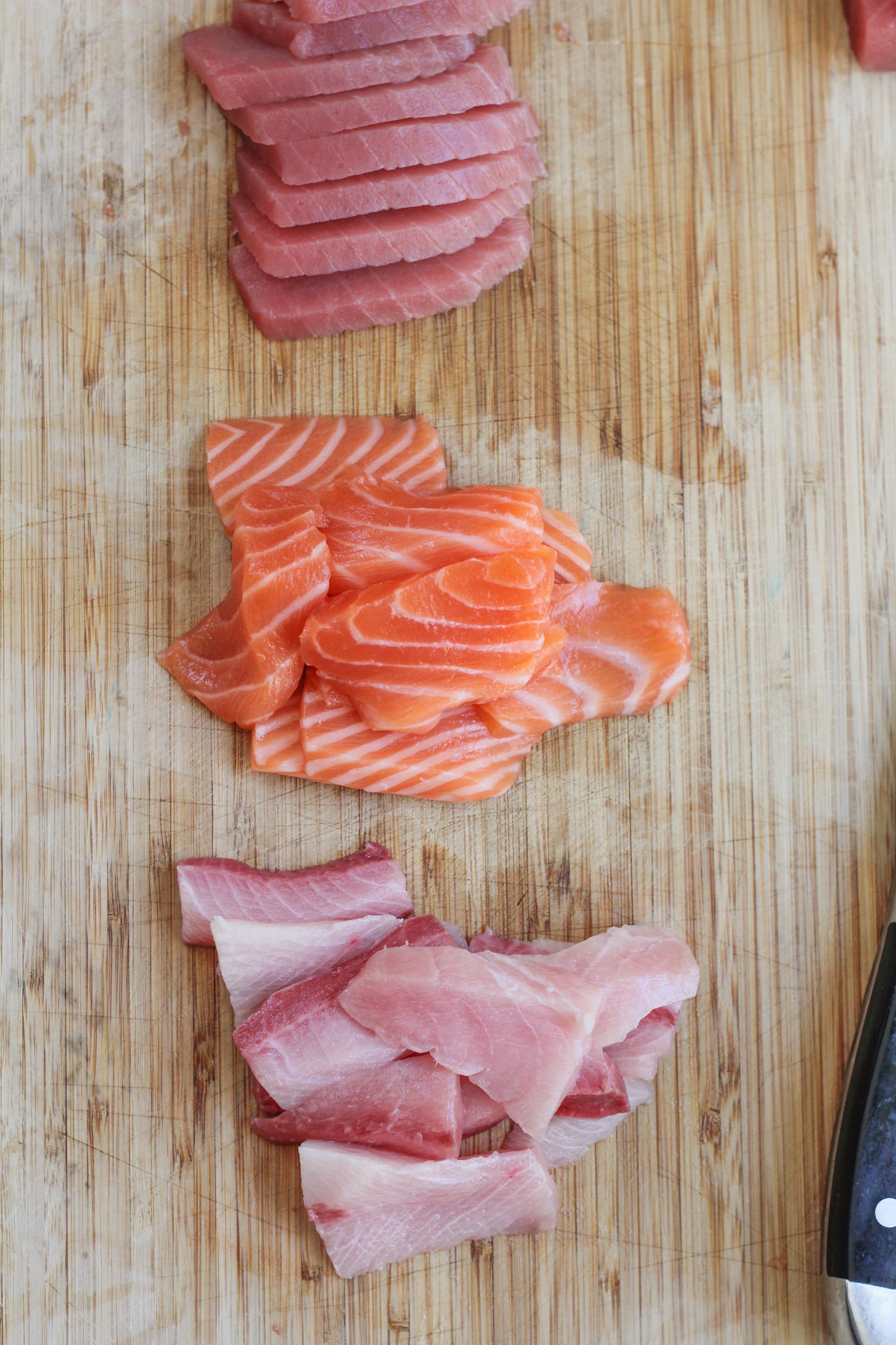 Korean Mixed Rice With Sashimi