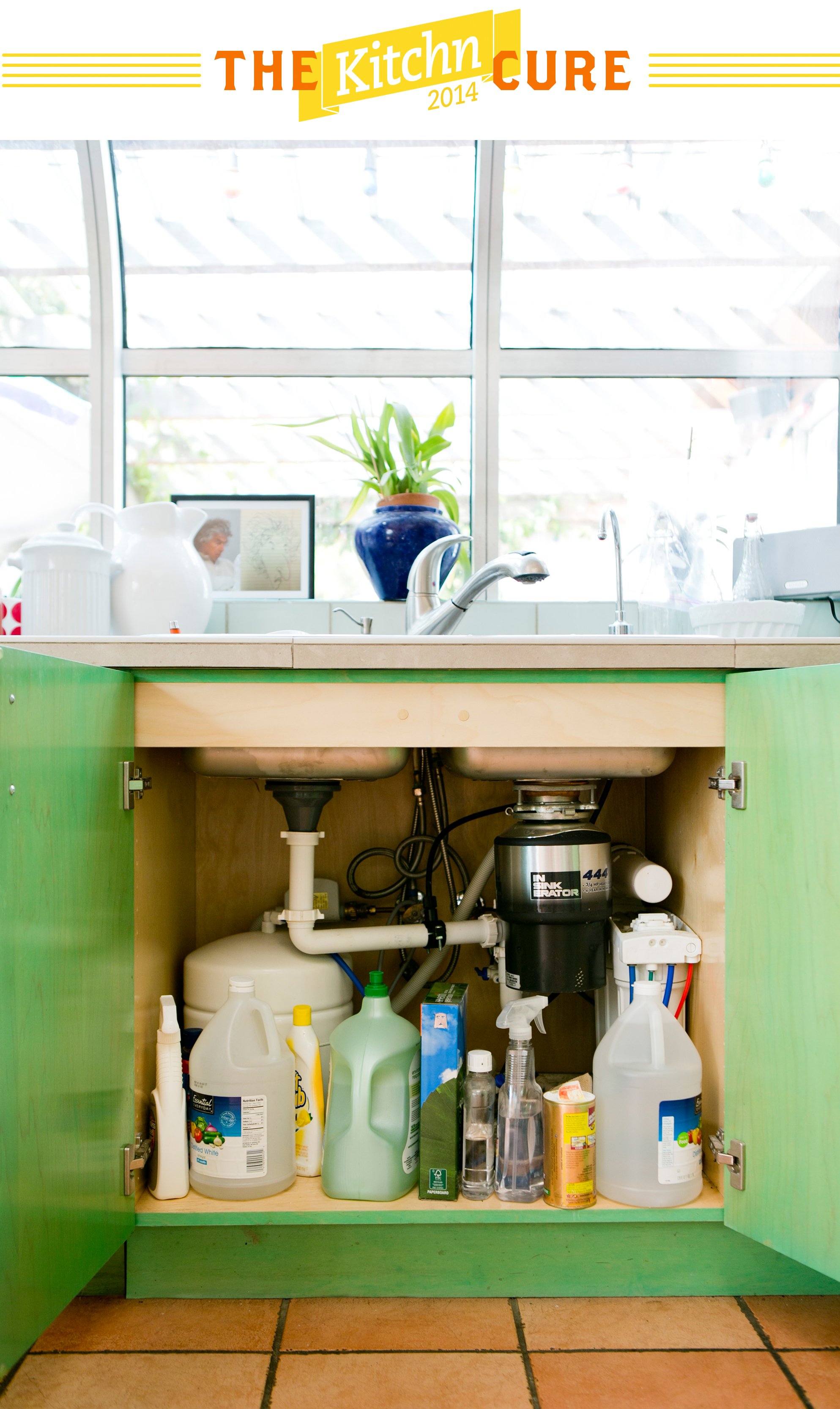 The Kitchn Cure Day 16: Clean and Organize the Under-Sink Area