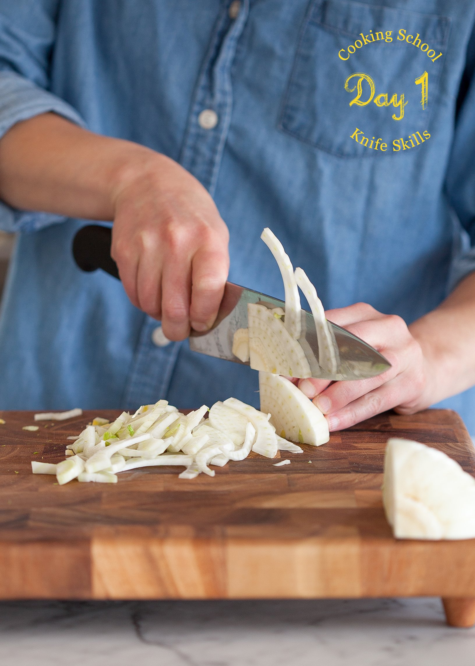 Knife Skills. Kitchen Safety And Simpler Cooking