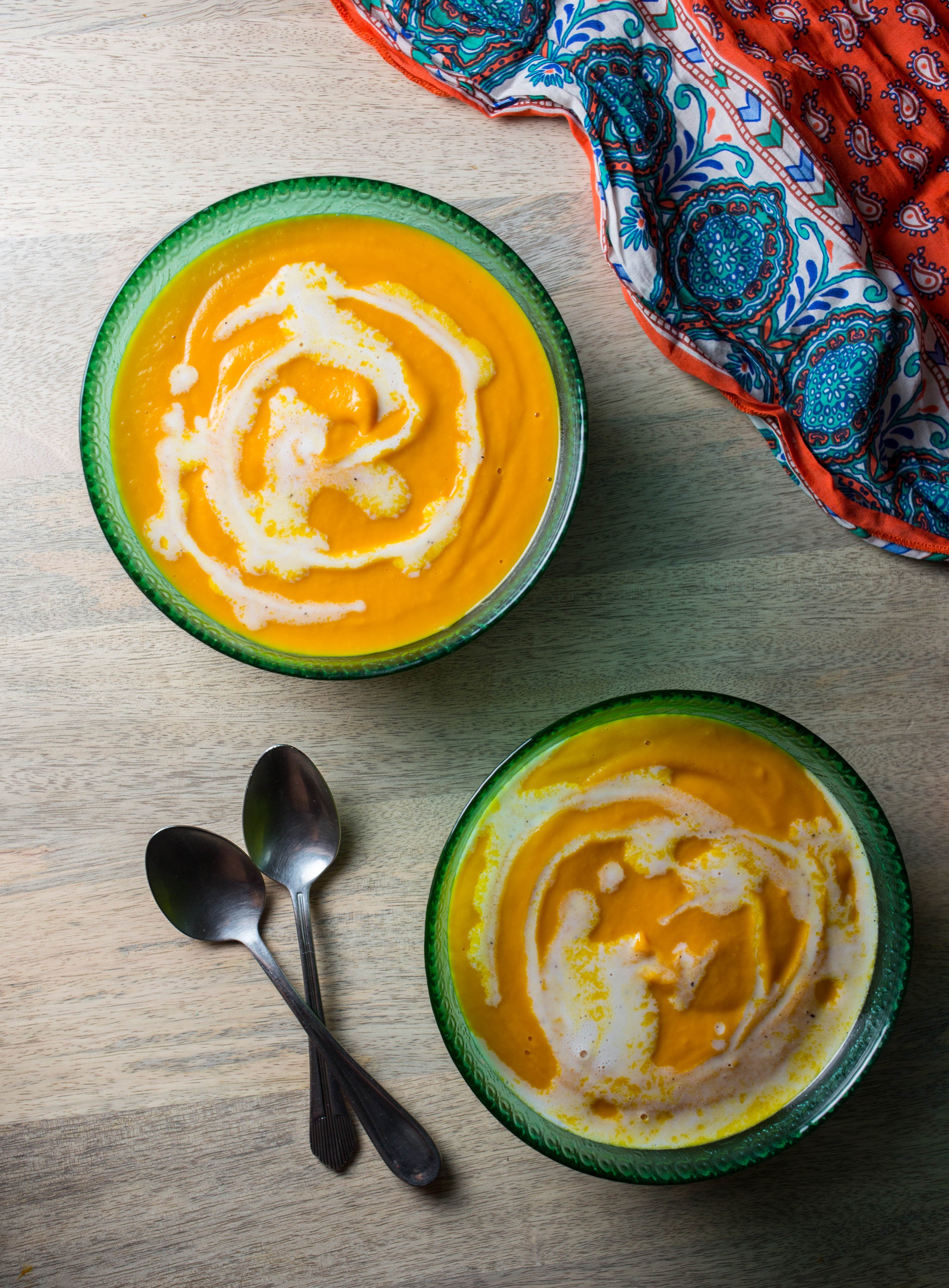Recipe Sweet Potato Soup With Miso And Ginger Kitchn