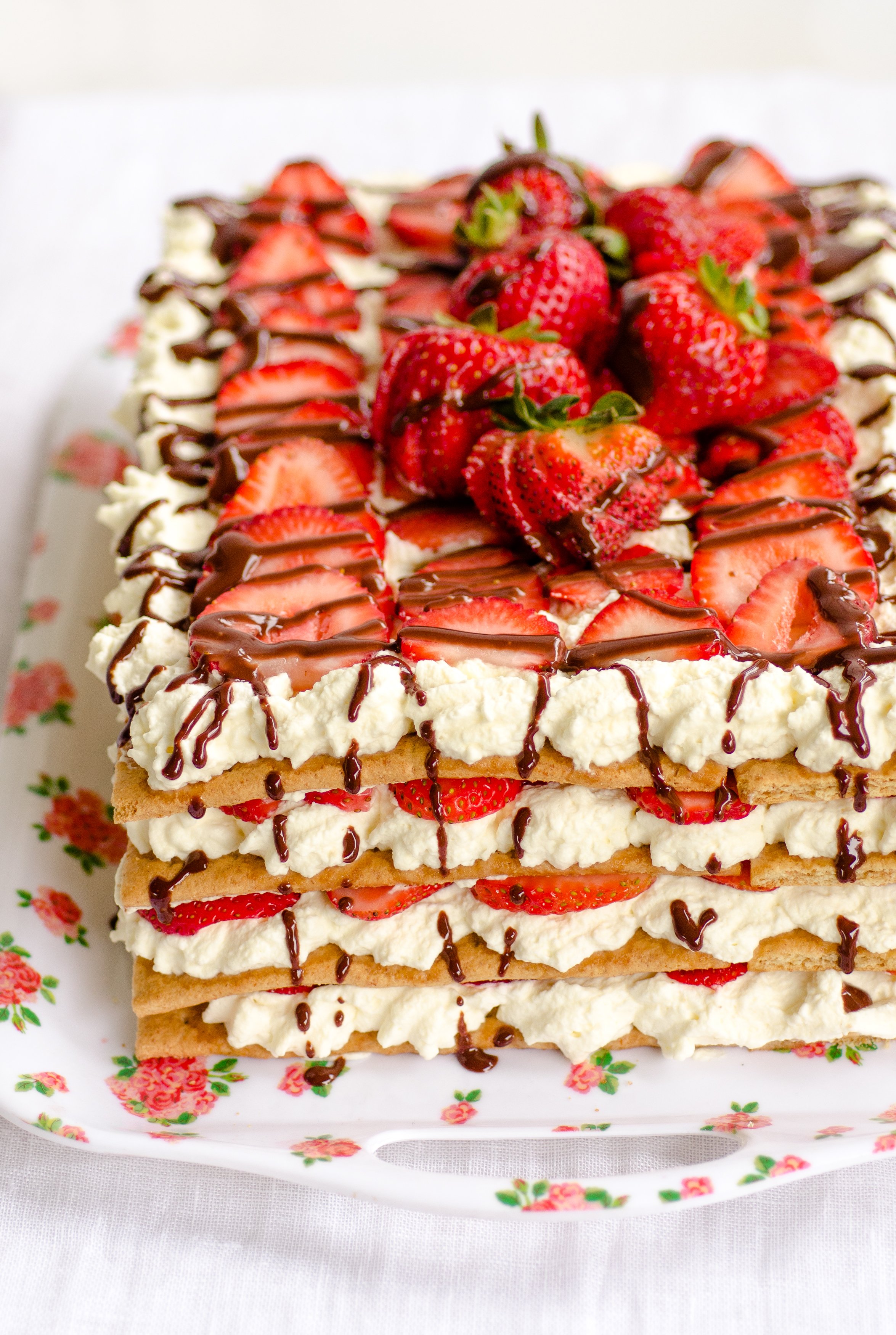recipe no bake strawberry