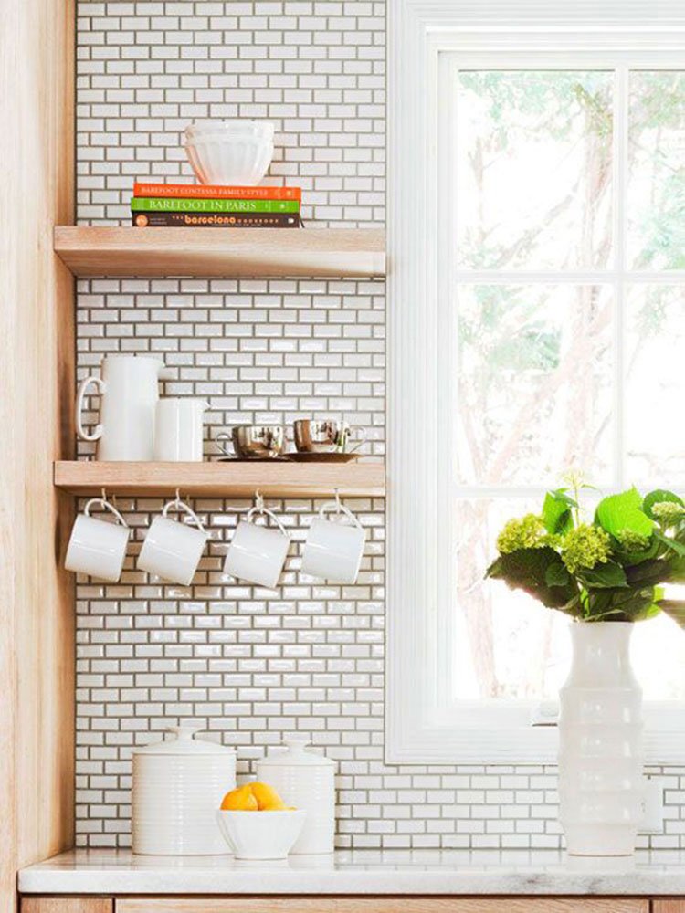 10 Places to Put a Floating Shelf in the Kitchen