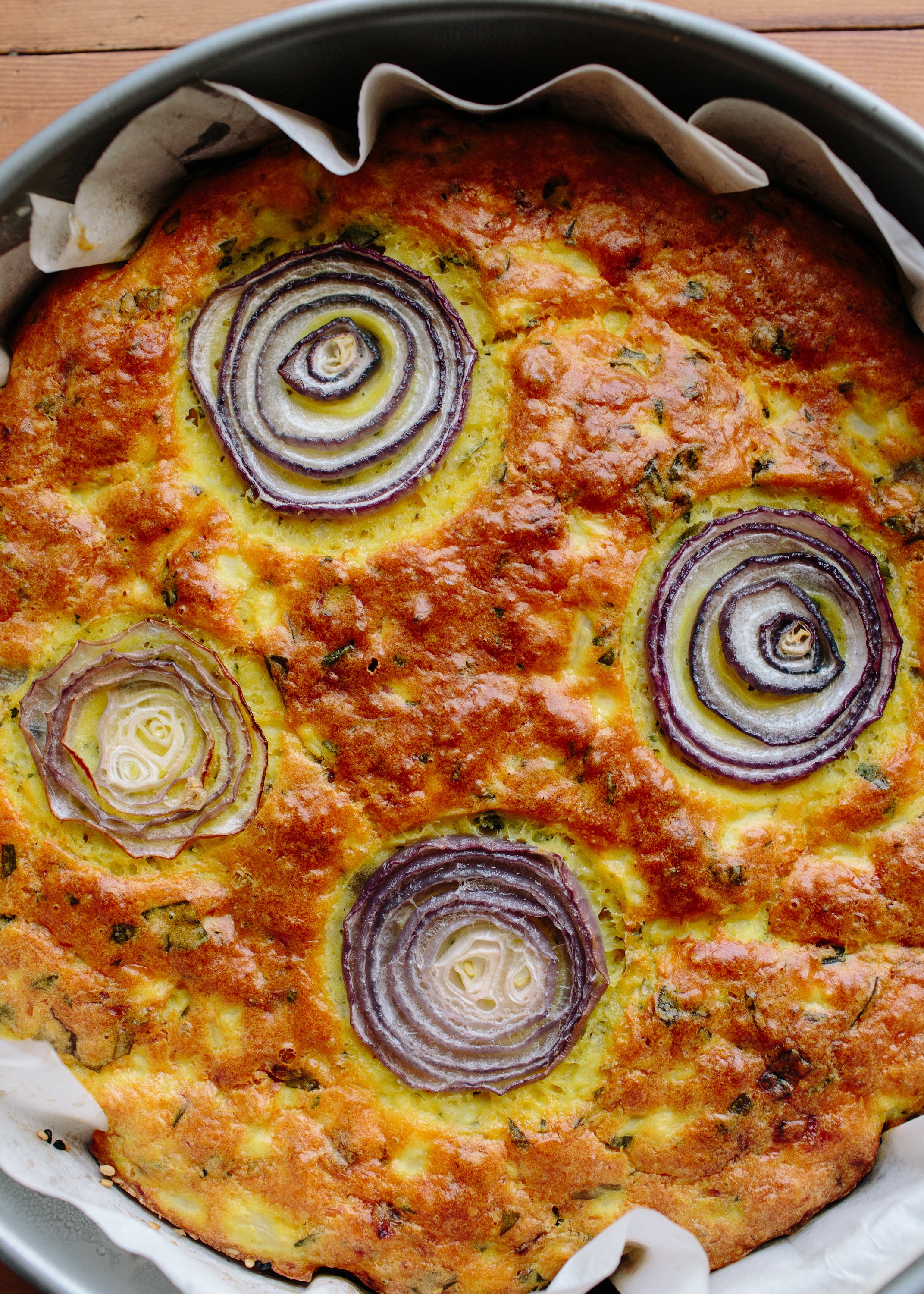 Cauliflower Cake - Two of a Kind