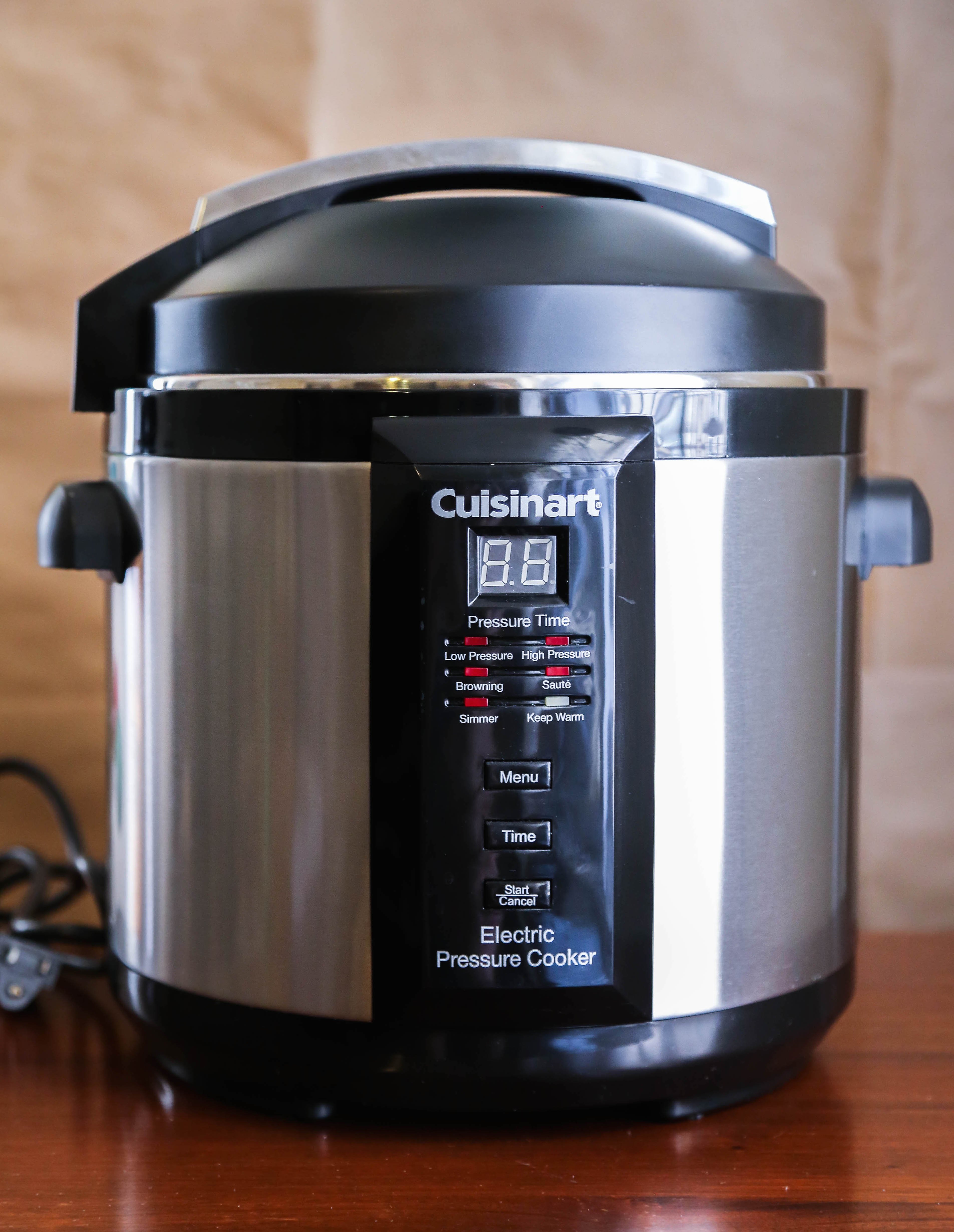 cuisinart pressure cooker lid