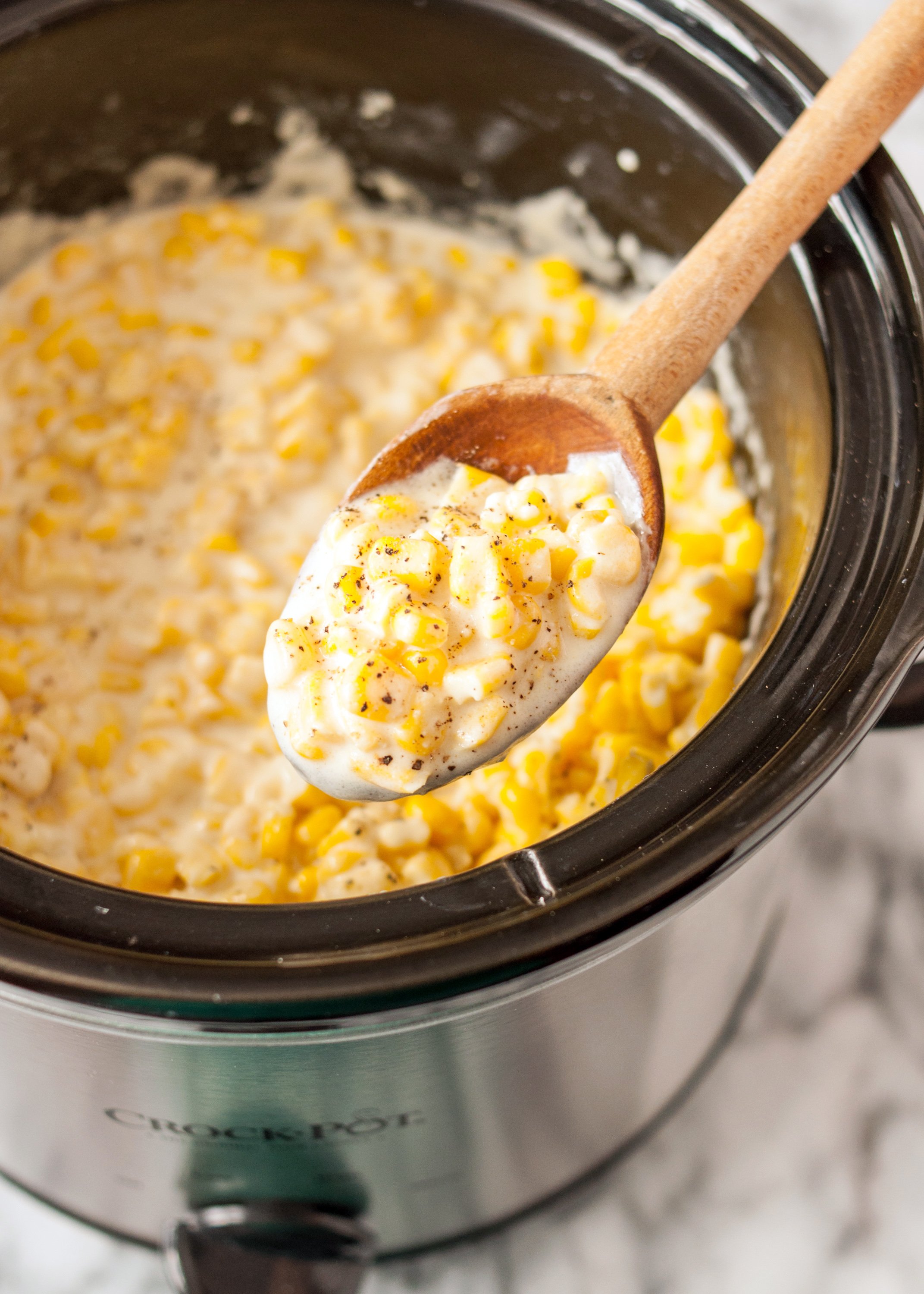 Slow Cooker Creamed Corn