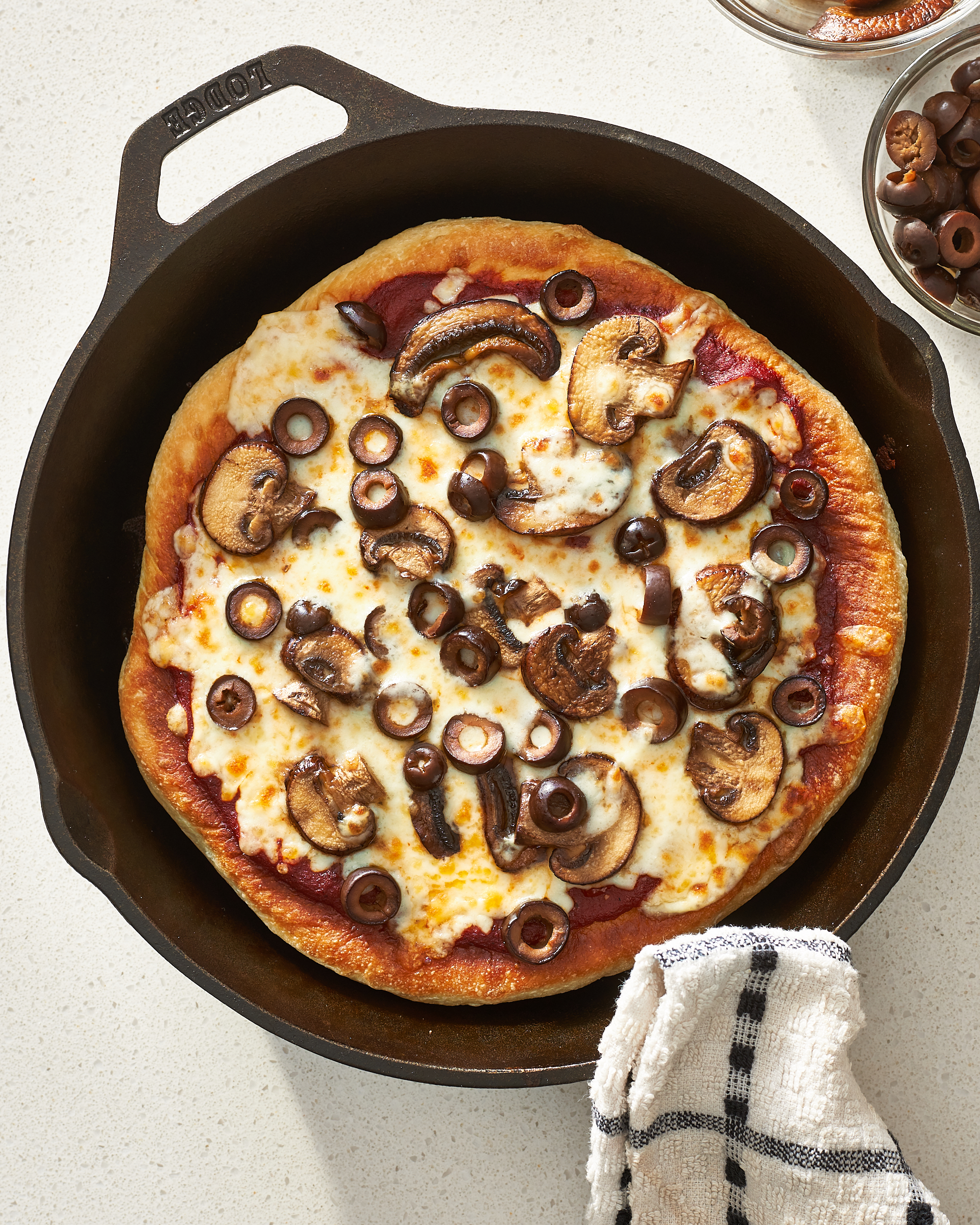 Perfect Skillet Pizza