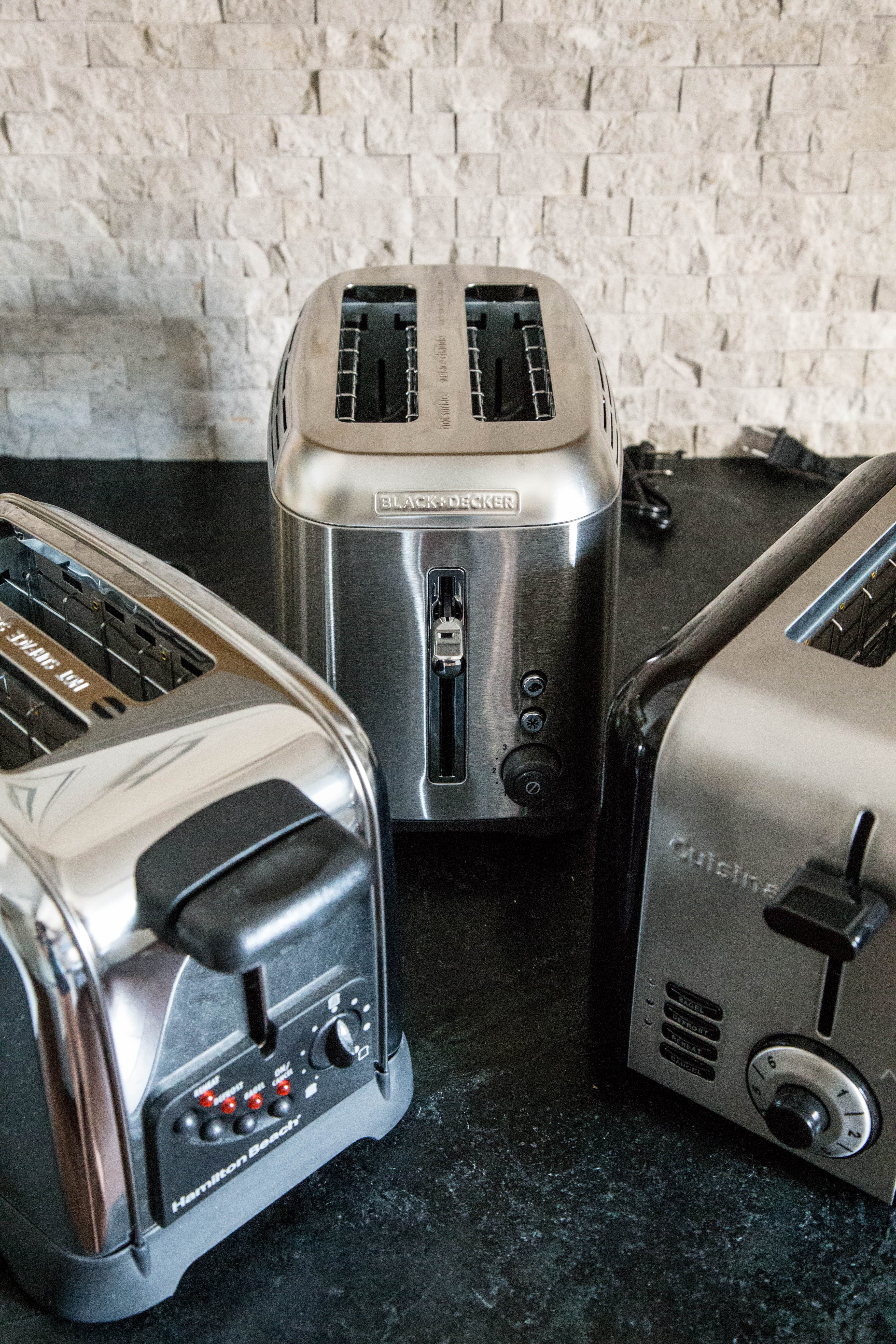 Black + Decker 2-Slice Stainless Steel Toaster