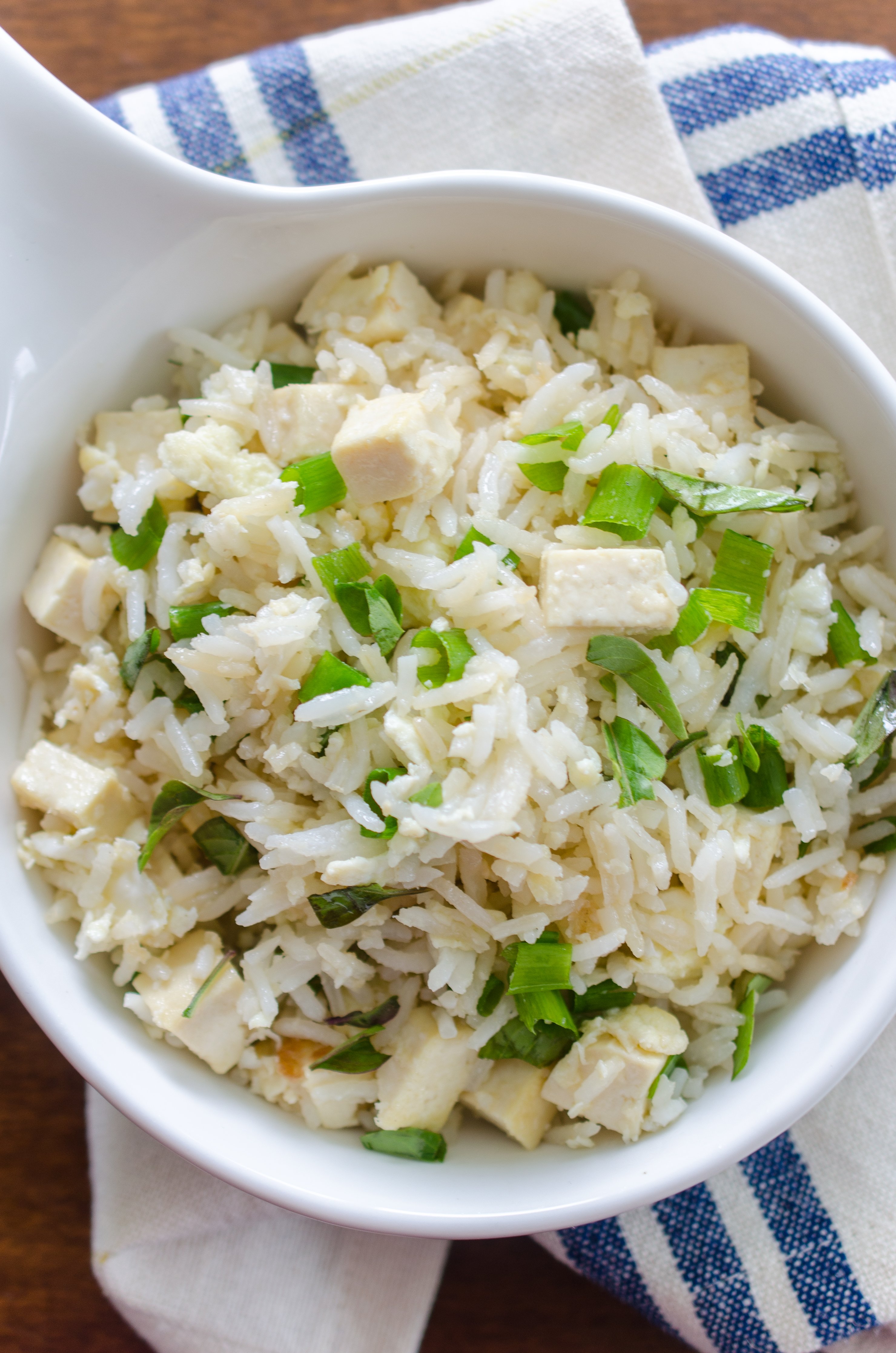 Recipe Fried Rice with Thai Basil and Tofu The Kitchn