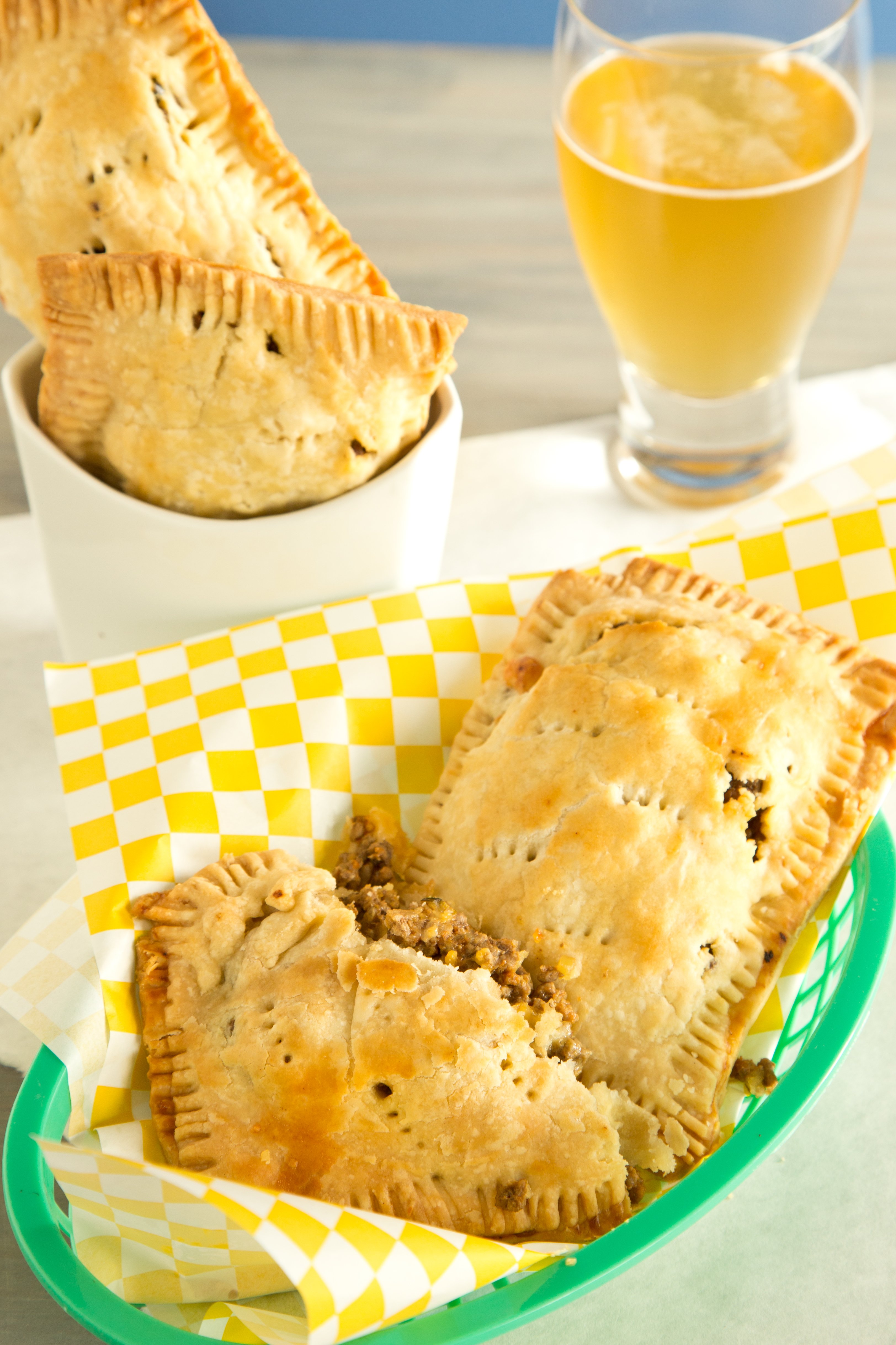 Cheeseburger Puff Pastry Pockets