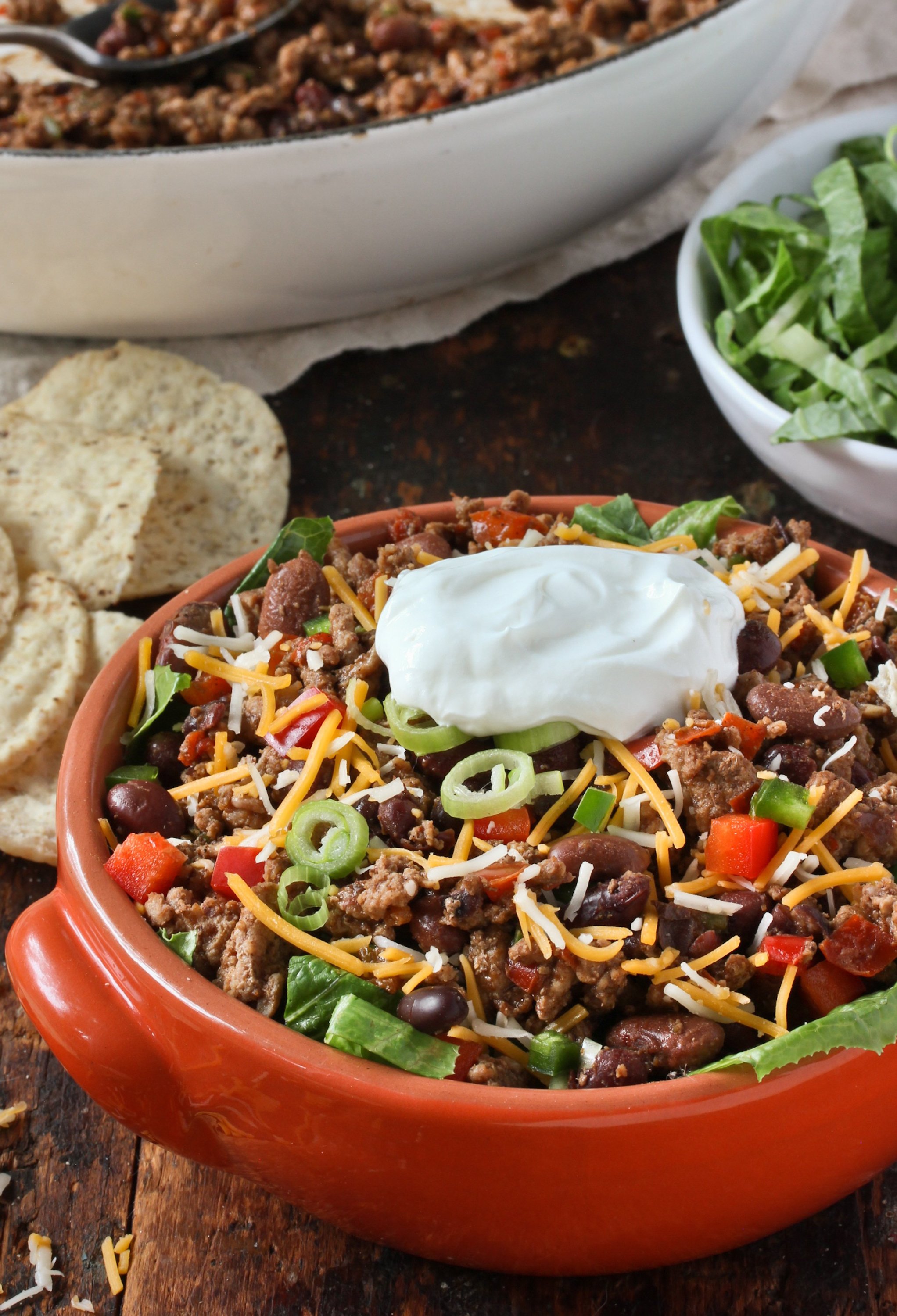 Turkey Taco Salad Bento Box Recipe