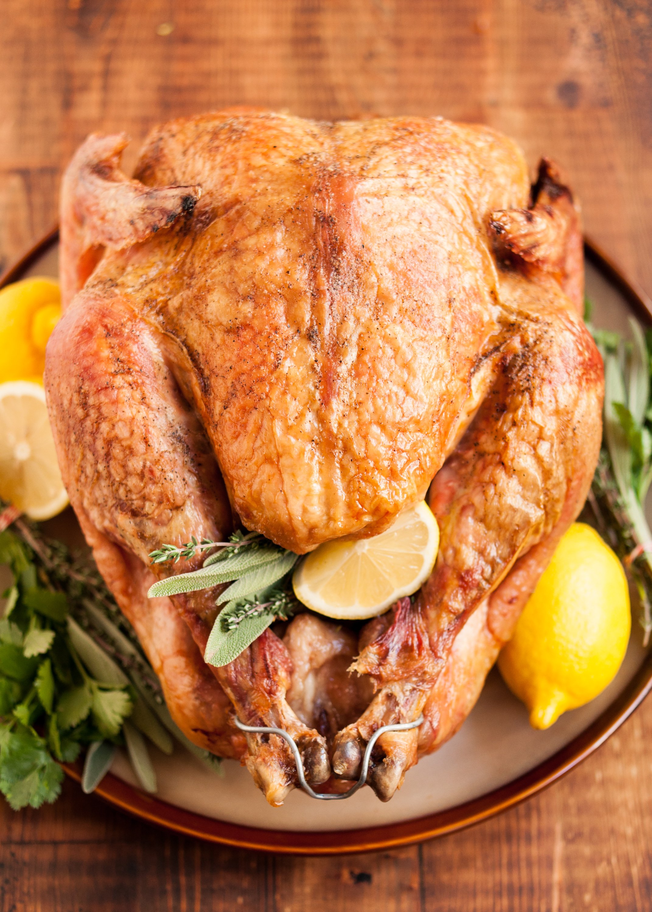 Roast Turkey from Frozen Recipe [VIDEO] - Dinner, then Dessert