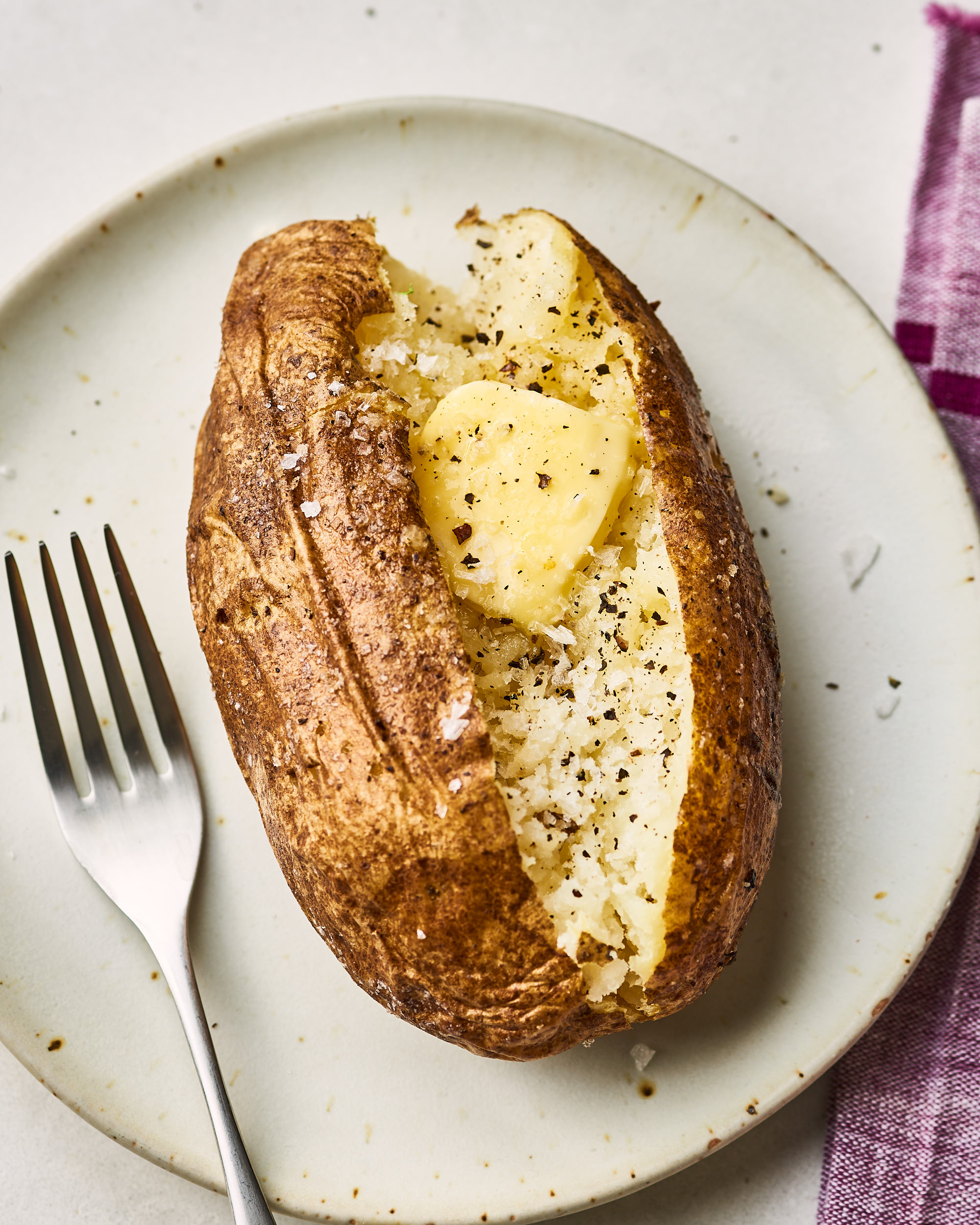 Yummy Can Potatoes Baked Potato Quick Cooking from Your Microwave