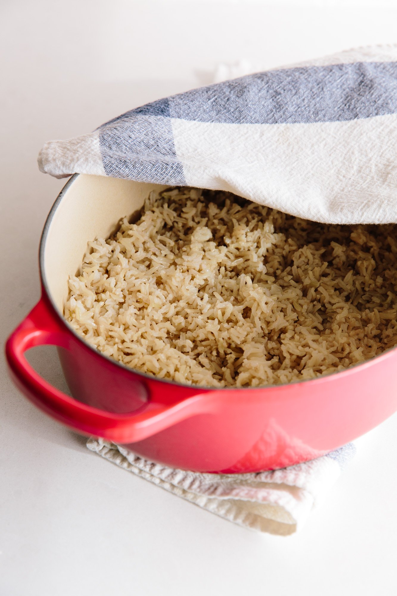 How to Cook Perfect Brown Rice in the Le Creuset Rice Pot 