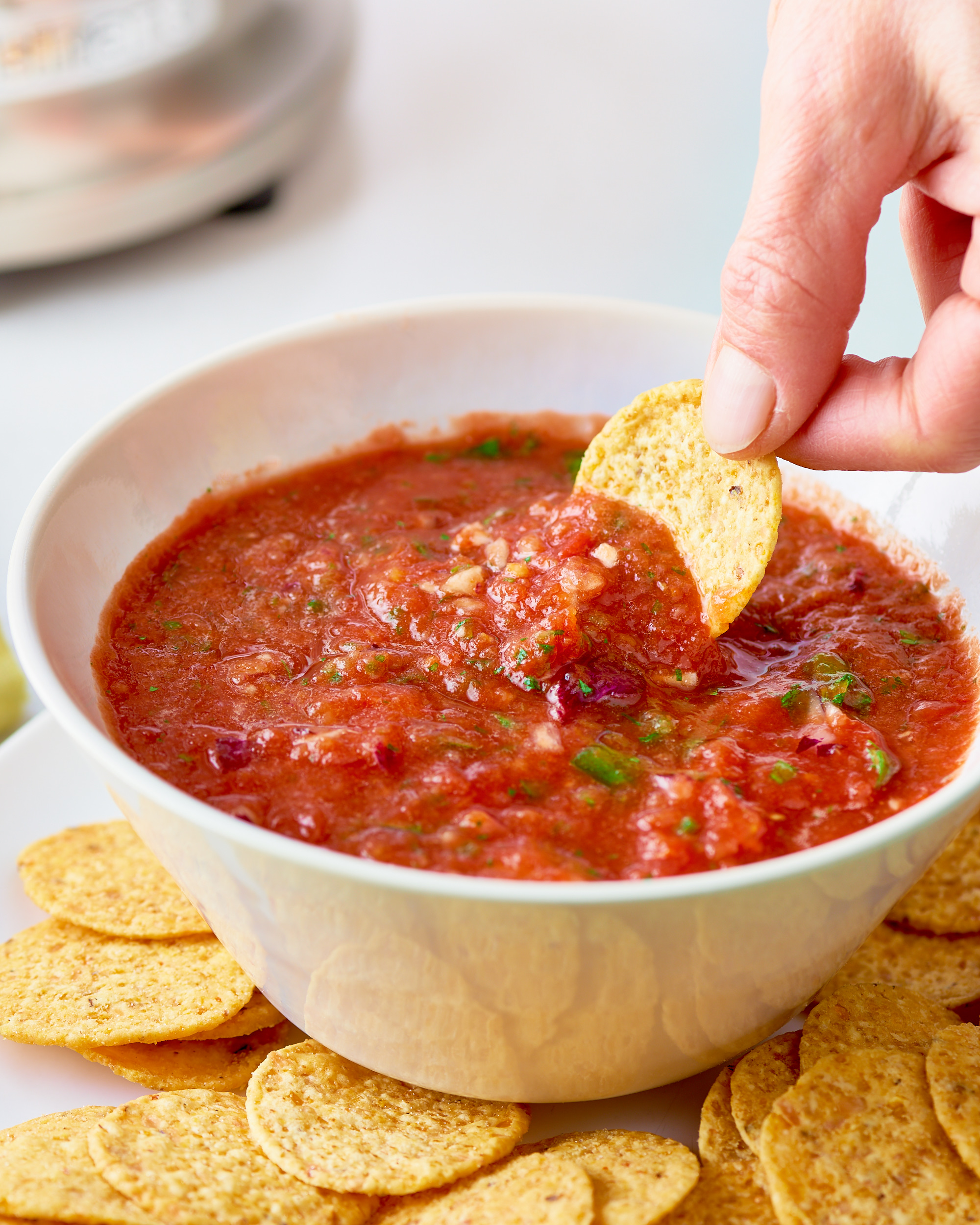 How To Make Restaurant Salsa In A Blender Kitchn Kitchn