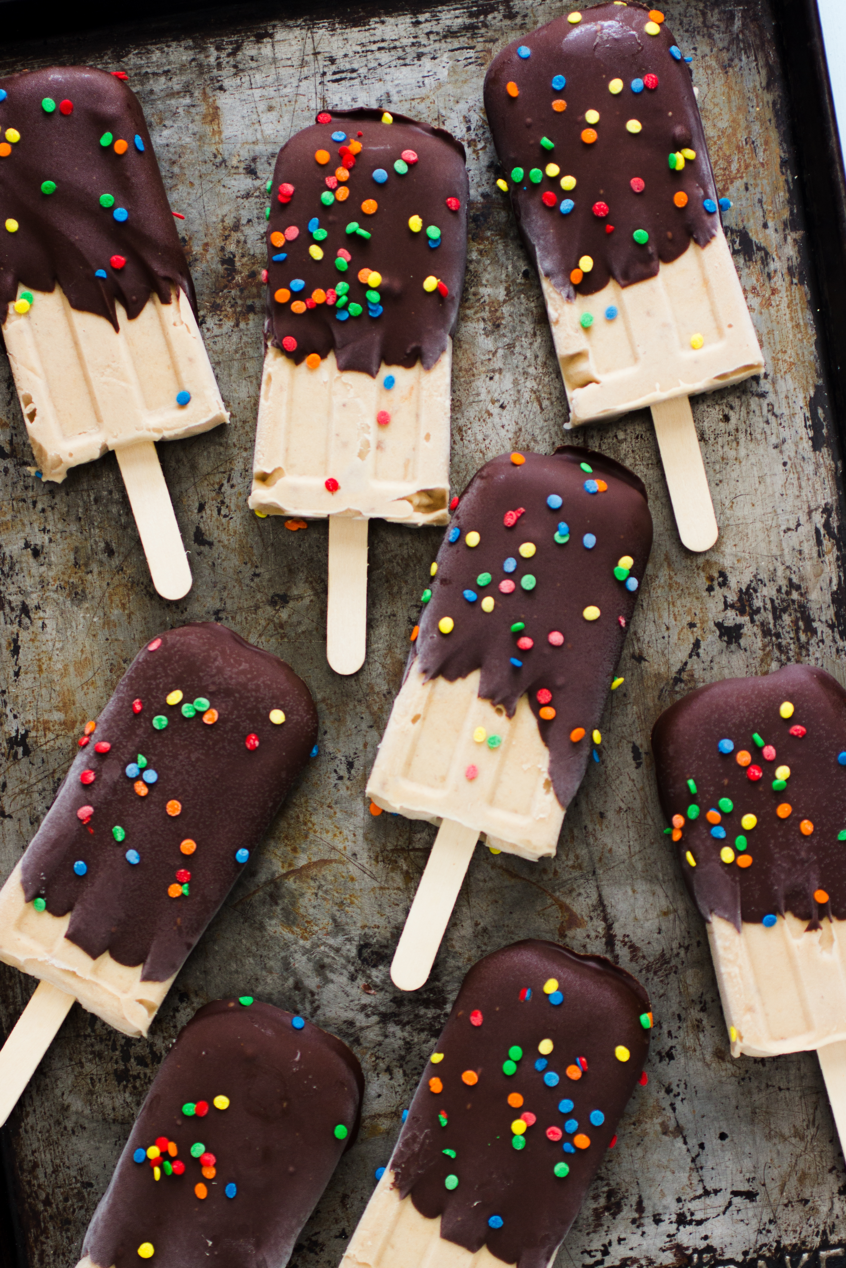 Homemade Peanut Butter Blackberry Dog Popsicles Recipe