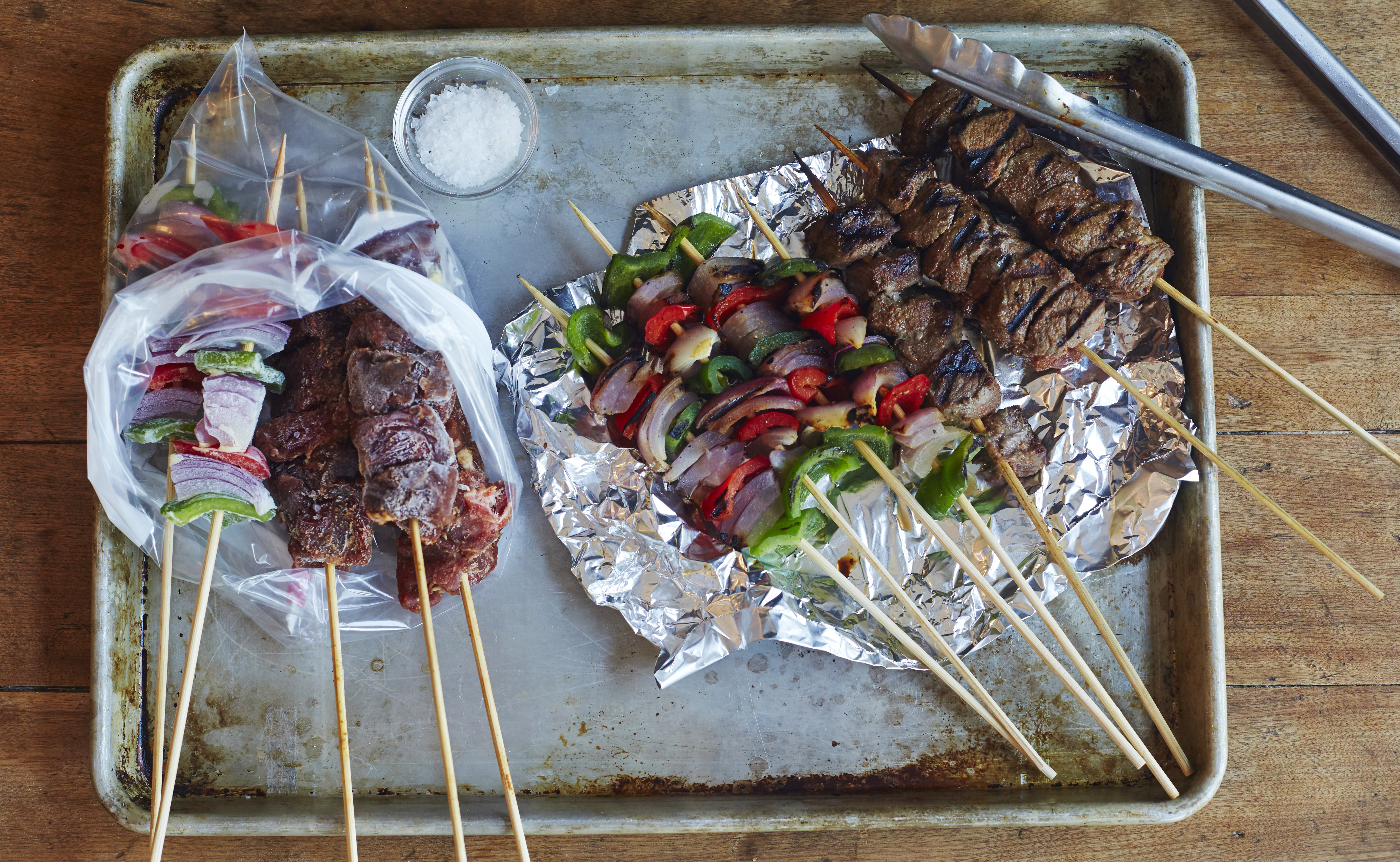 How to Make and Freeze Kabobs for the Grill