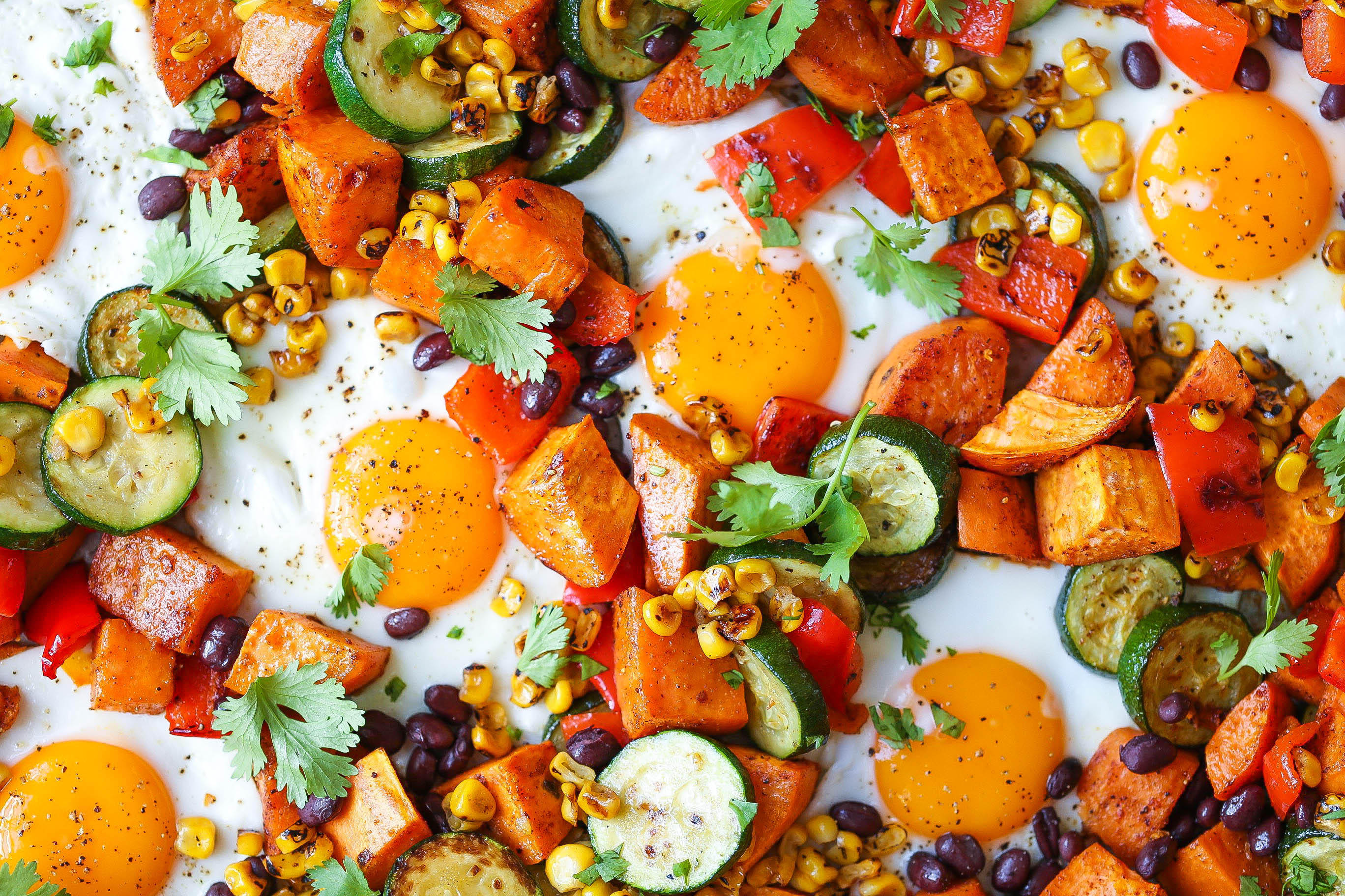 Sheet Pan Breakfast Bake - Damn Delicious