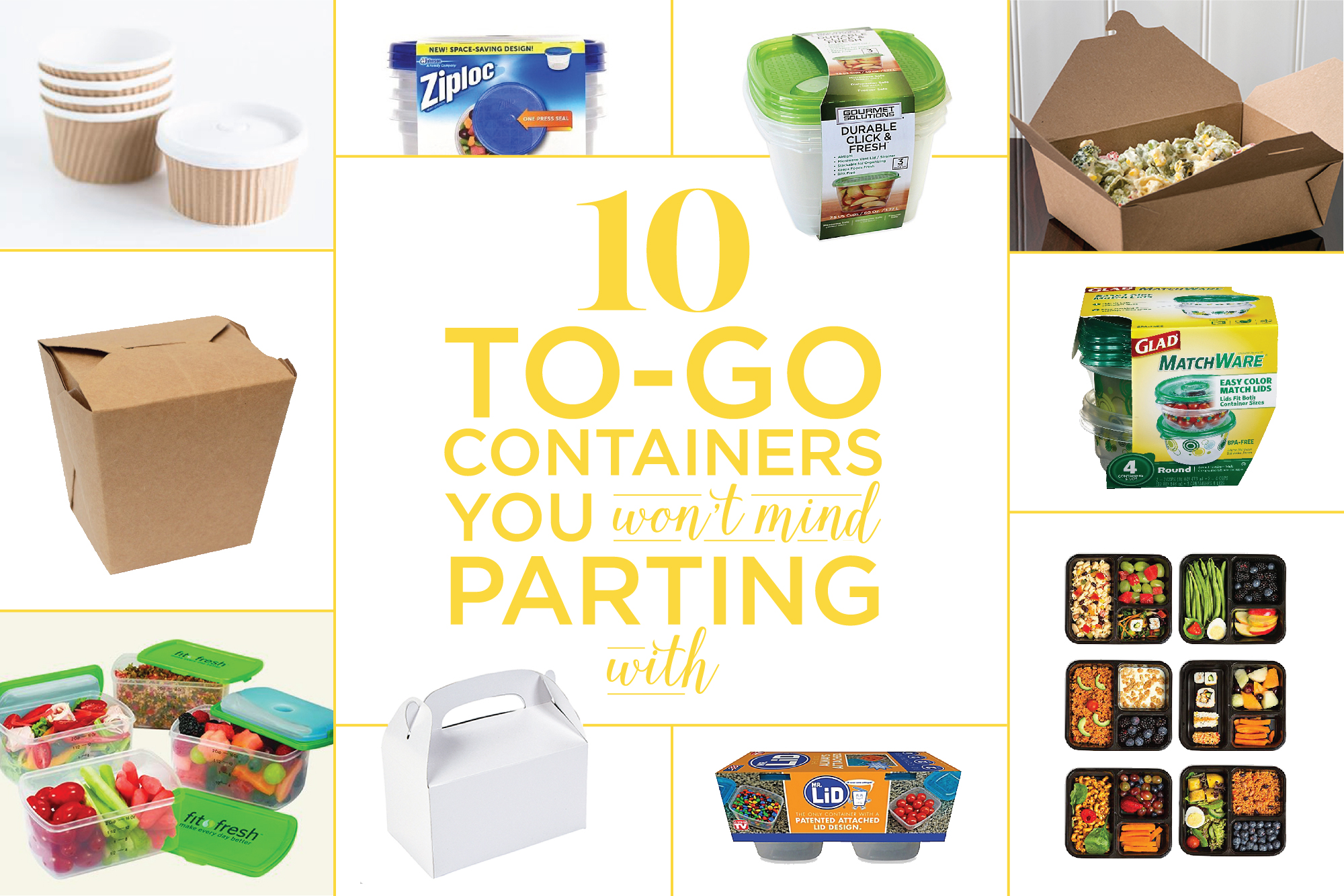 Types of Takeout Containers - To Go Containers for Off Site Dining