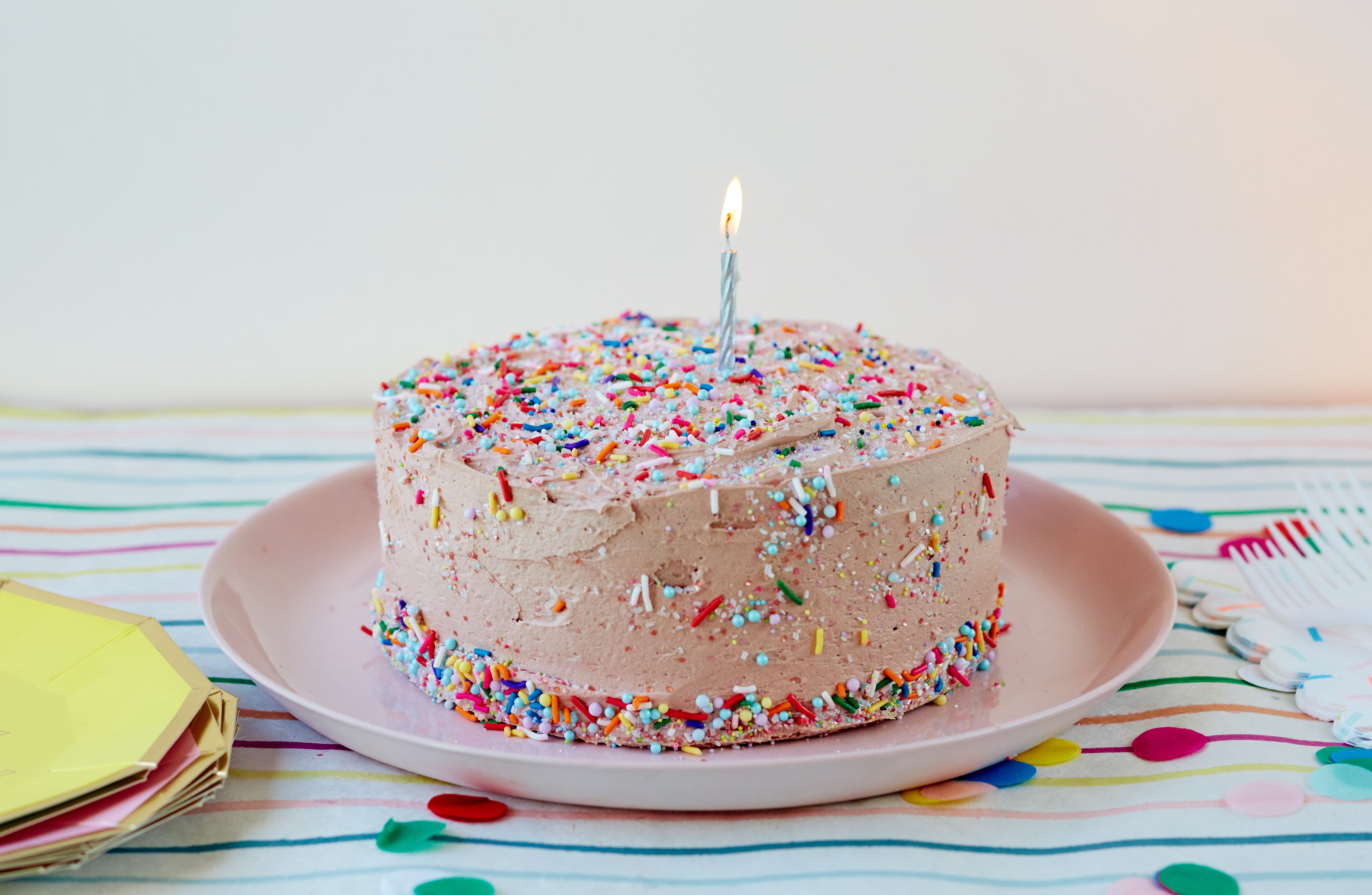 Homemade] French Macaron birthday cake. : r/food