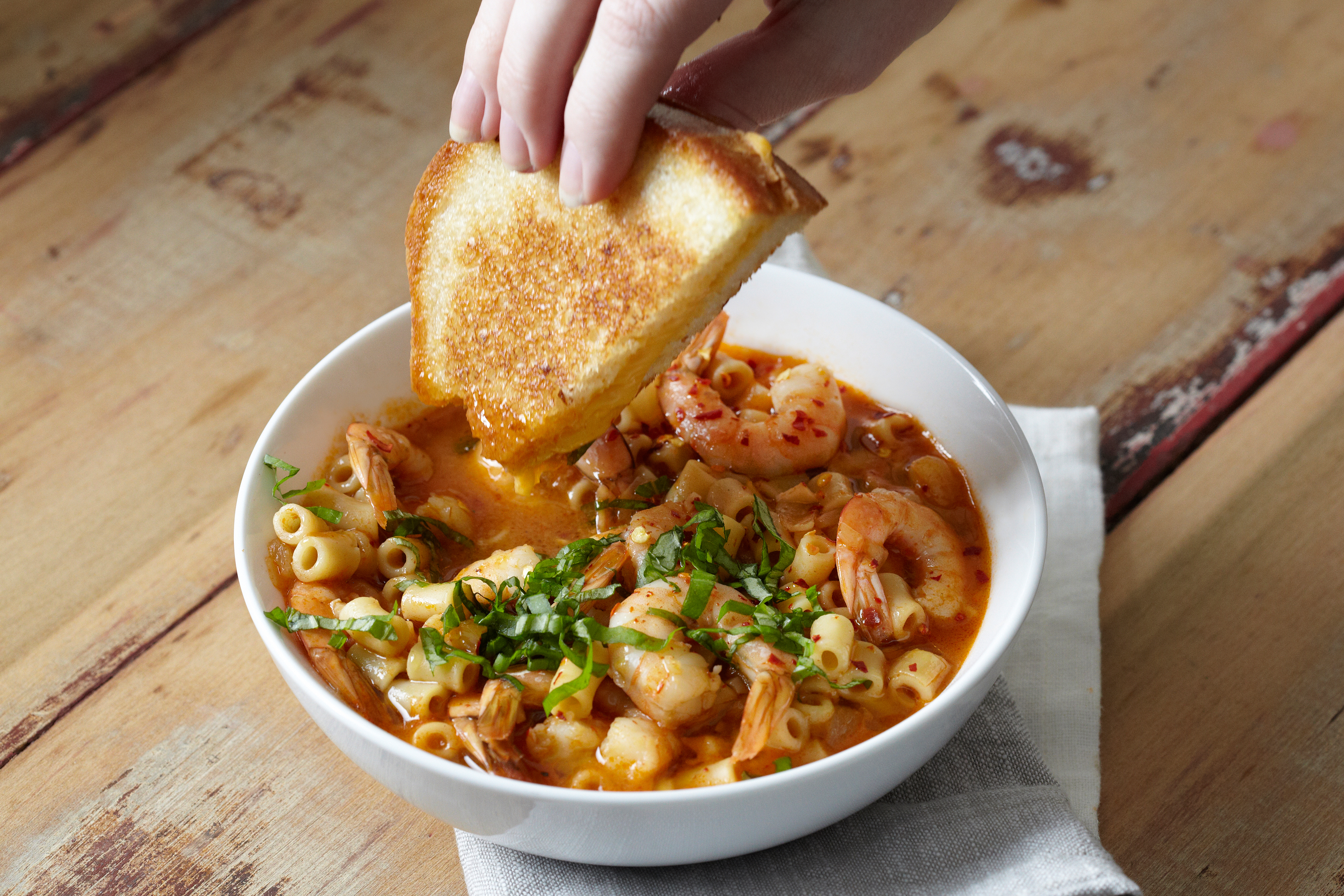 Recipe: Spicy Tomato and Shrimp Soup | Kitchn