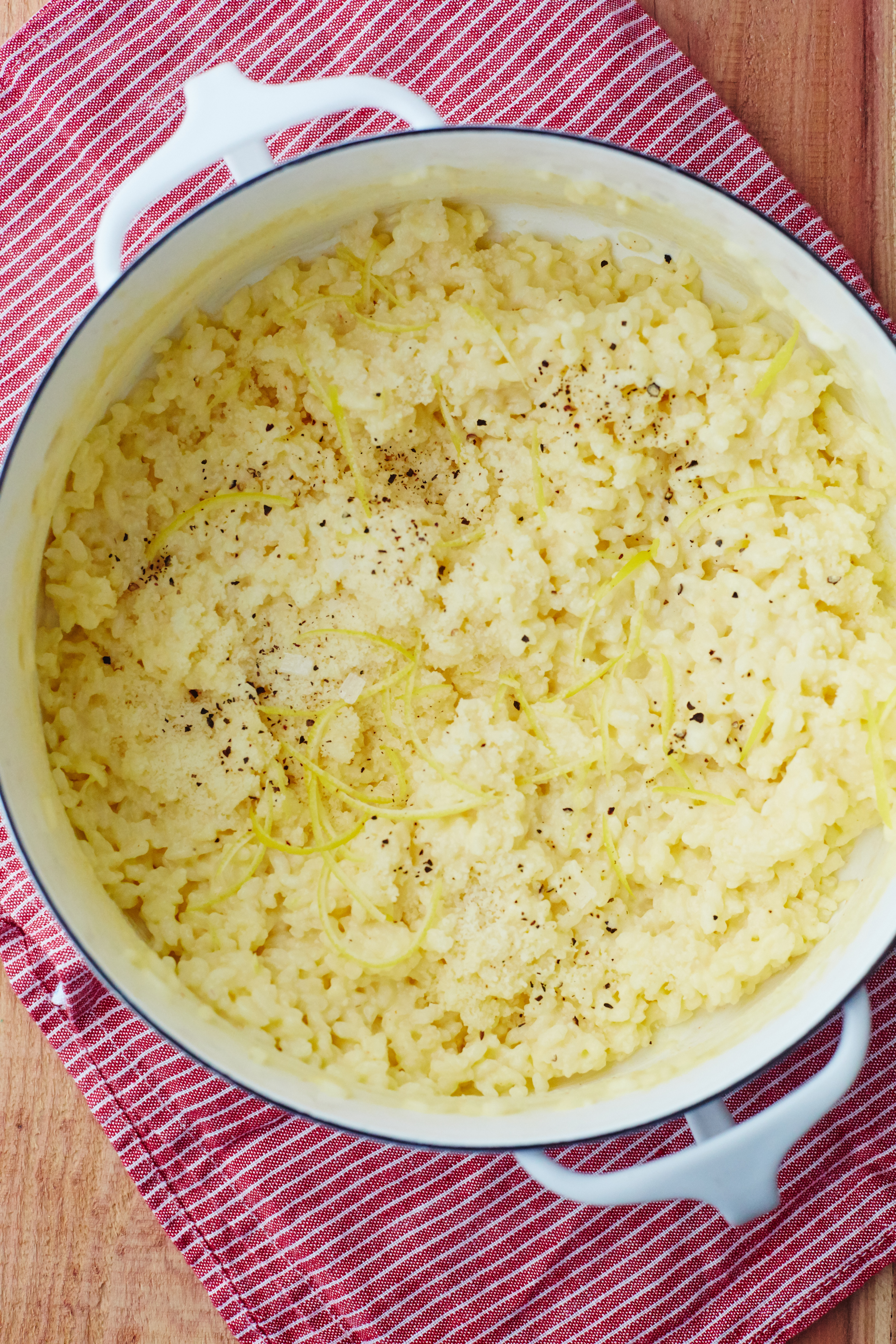 15-Minute Lemon Parmesan Brown Rice - Chef Savvy