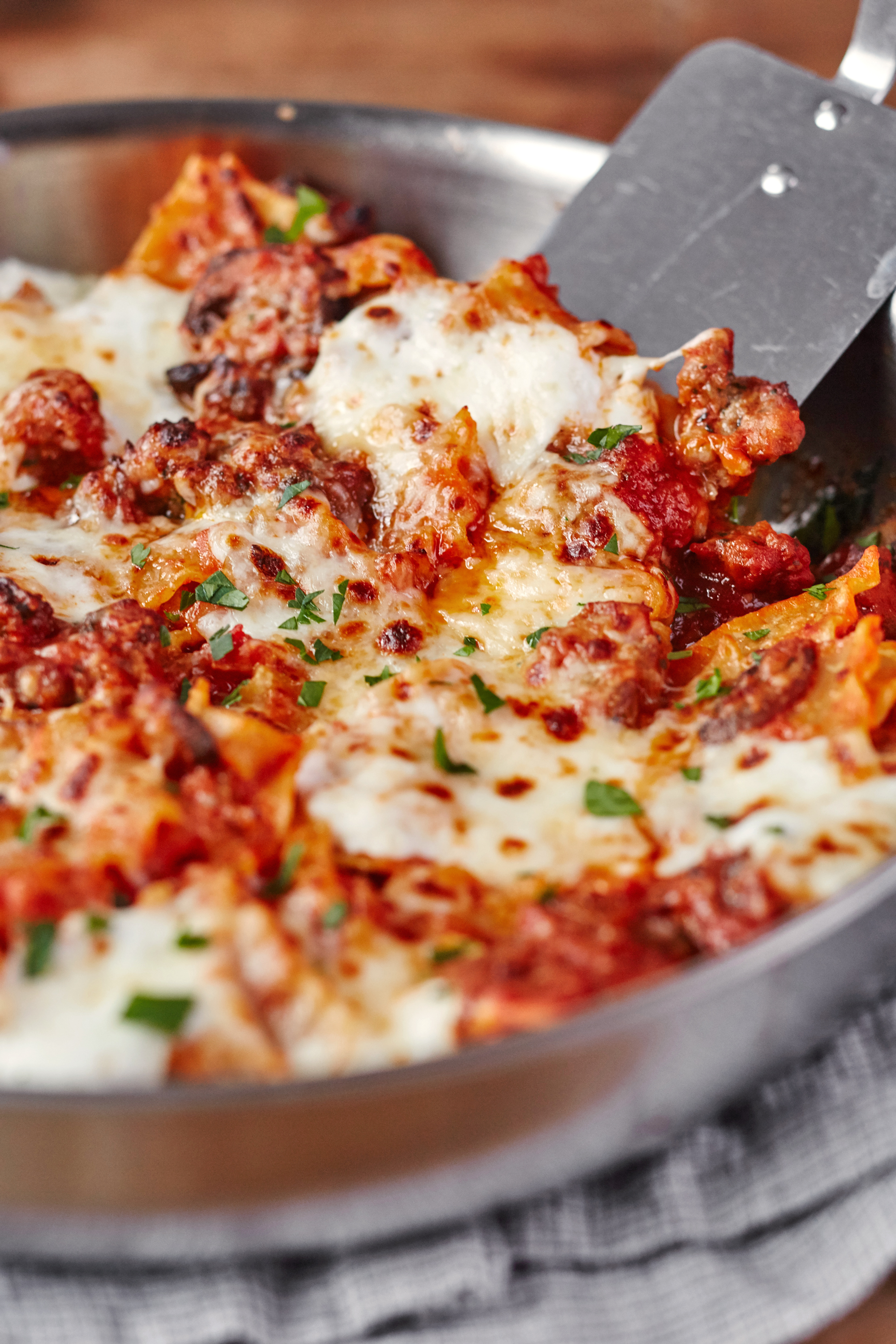 Recipe One Skillet Stovetop Lasagna Kitchn