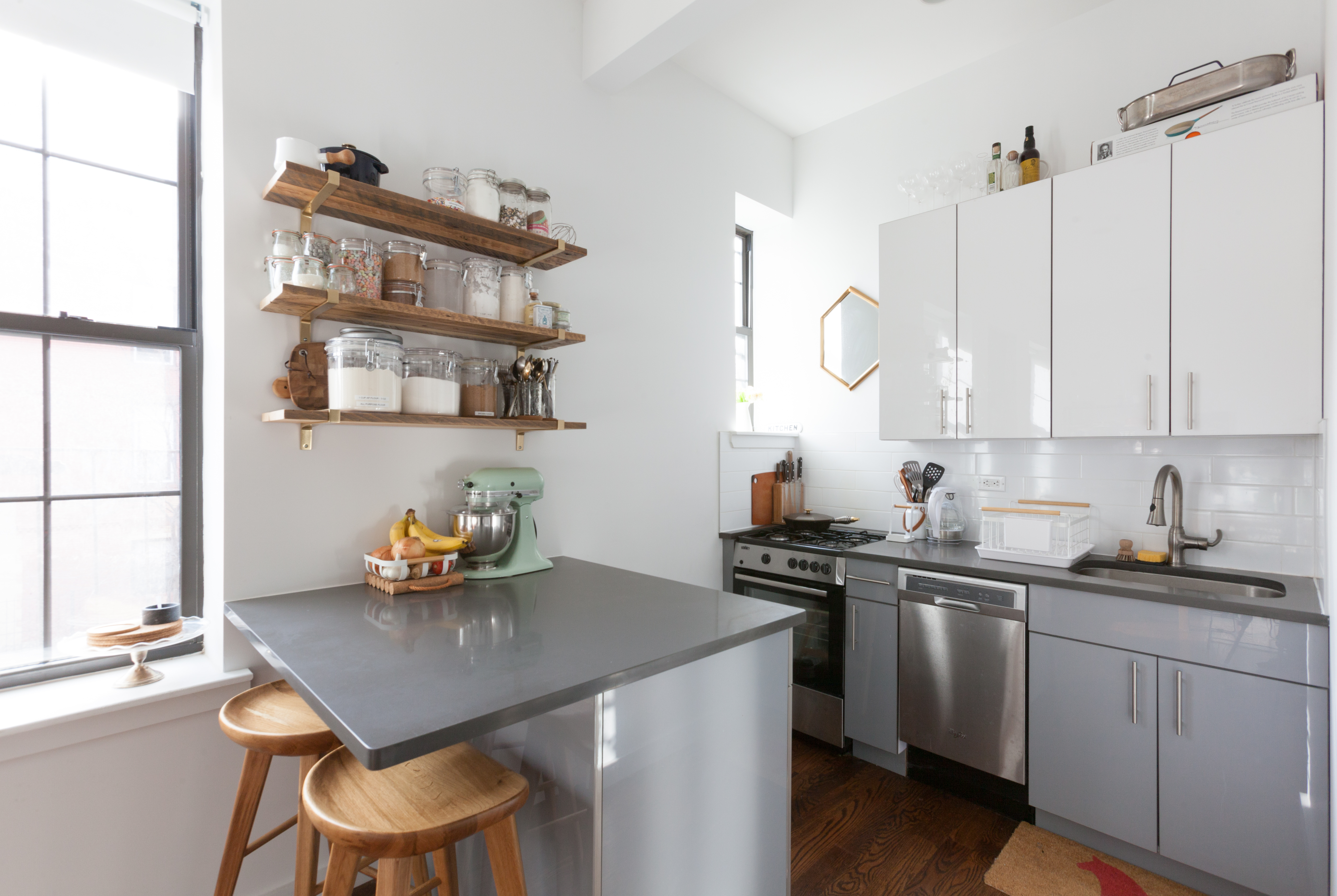 Wax Paper Trick for Grease and Dust on Top of Fridge and Cabinets