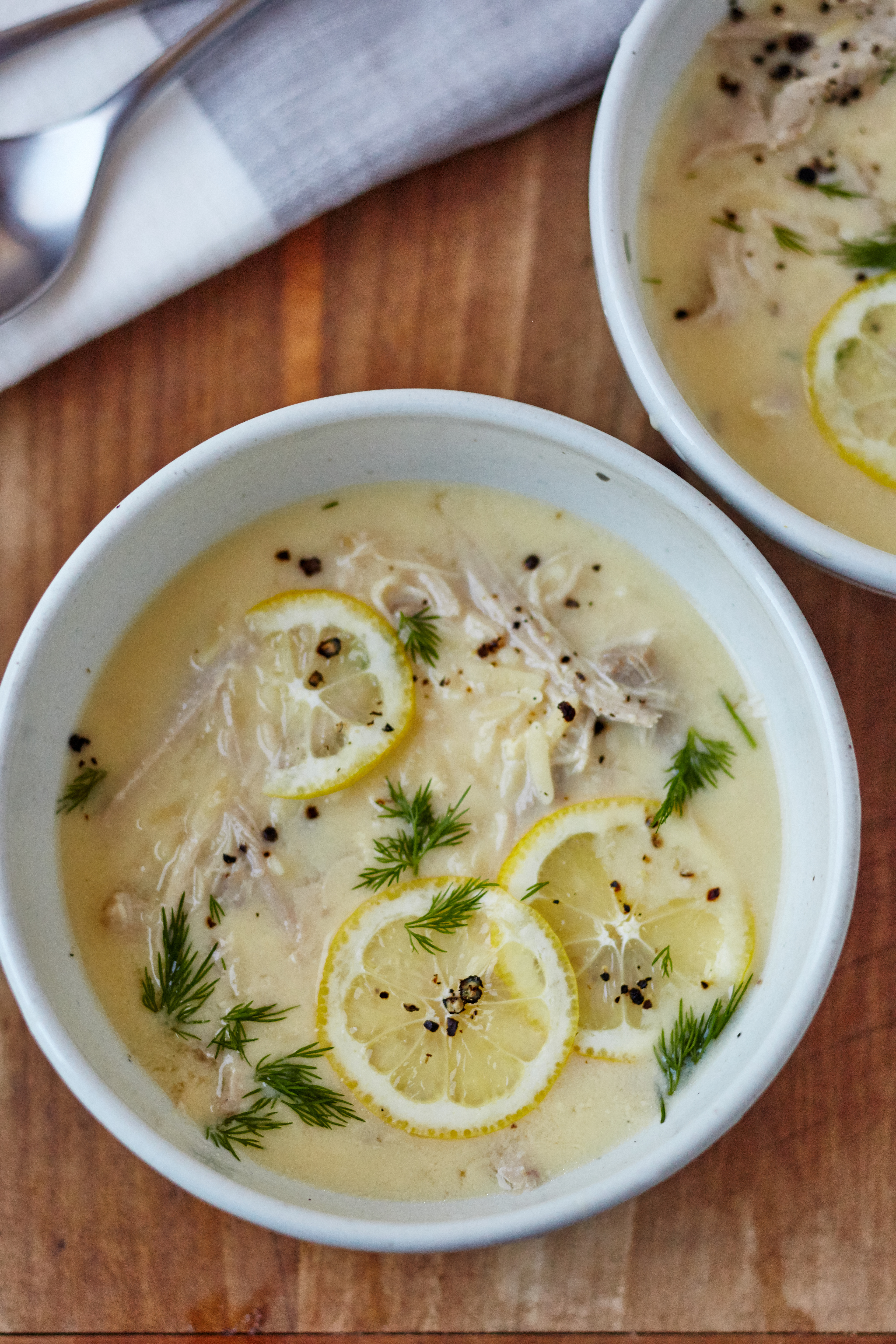 How To Make Greek Egg And Lemon Soup Avgolemono Kitchn