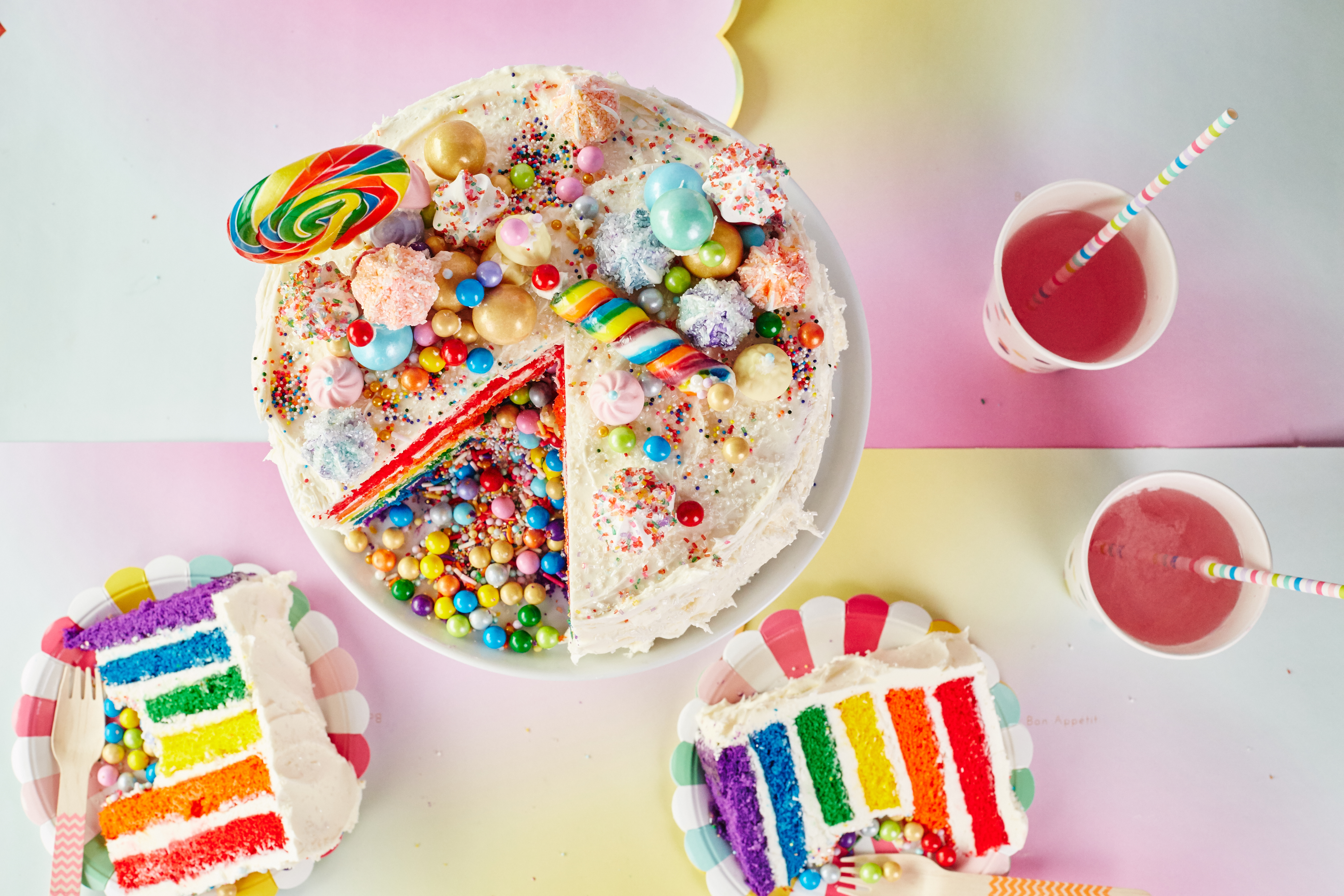 Cotton Candy Sprinkle Blend 1 LB – Layer Cake Shop