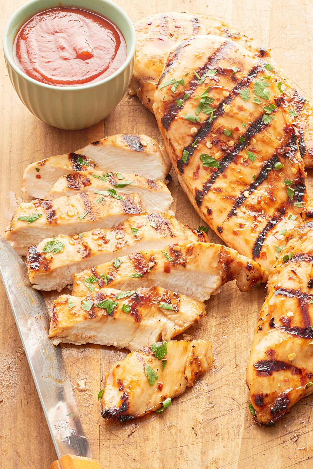 How To Make Juicy Flavorful Grilled Chicken Breast The Kitchn