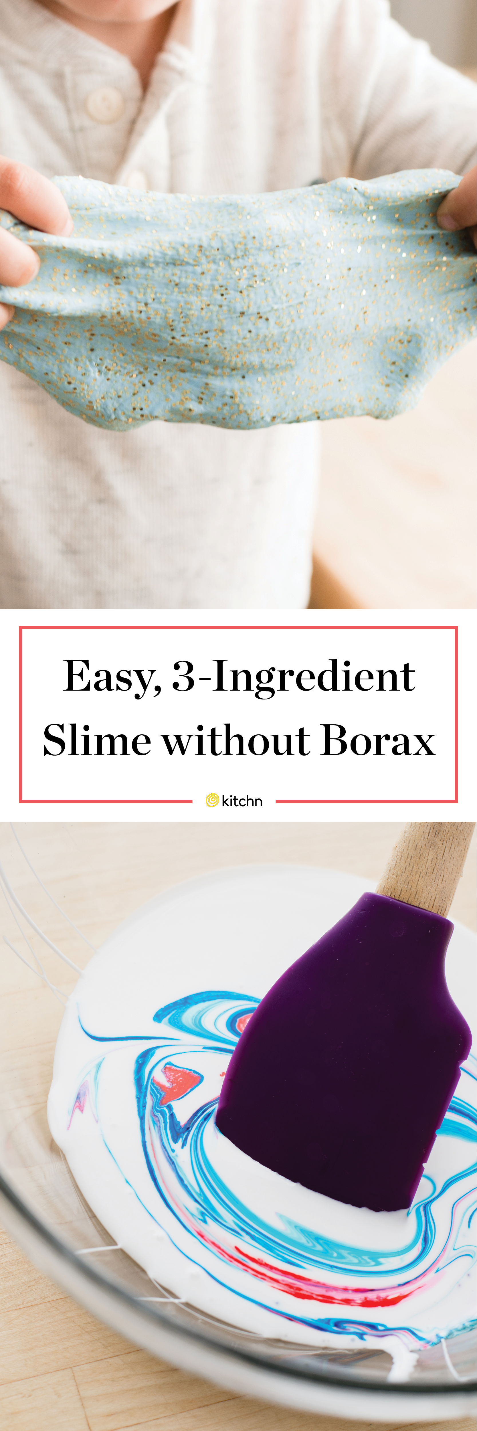 How To Make 3 Ingredient Slime Without Borax